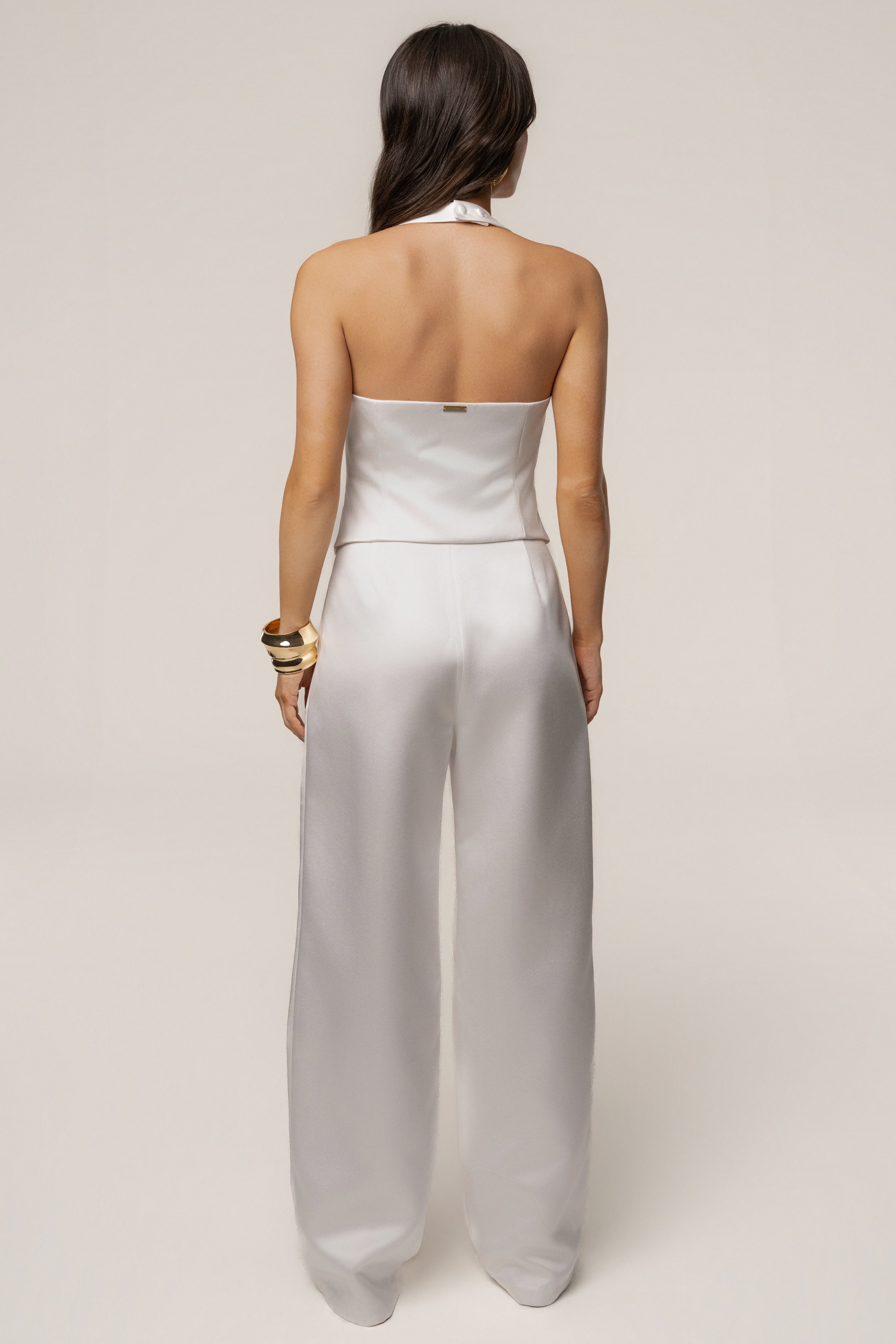 White City Nights Satin Trouser - JLUXLABEL