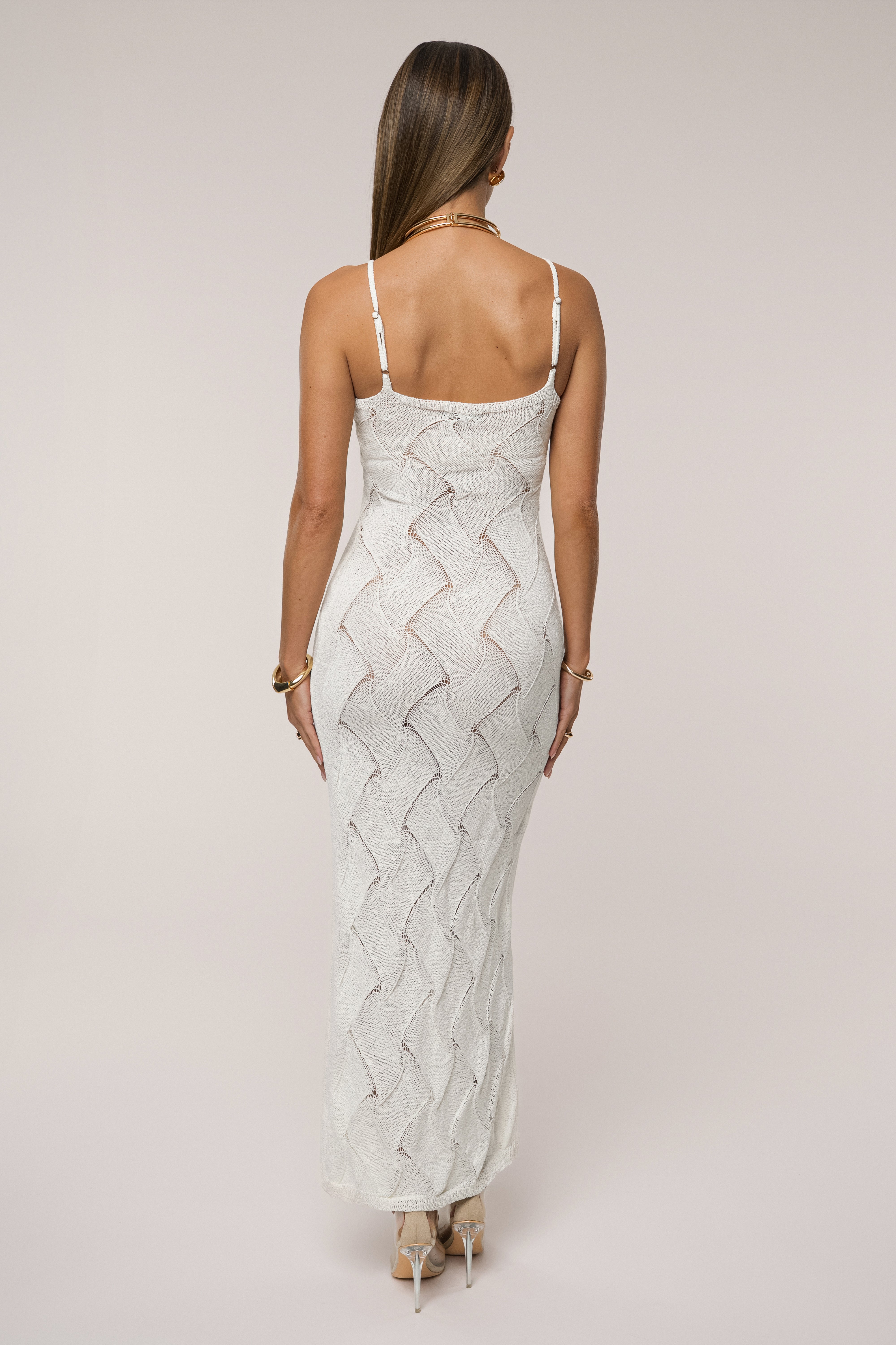 Ivory Betiana Maxi Dress - JLUXLABEL