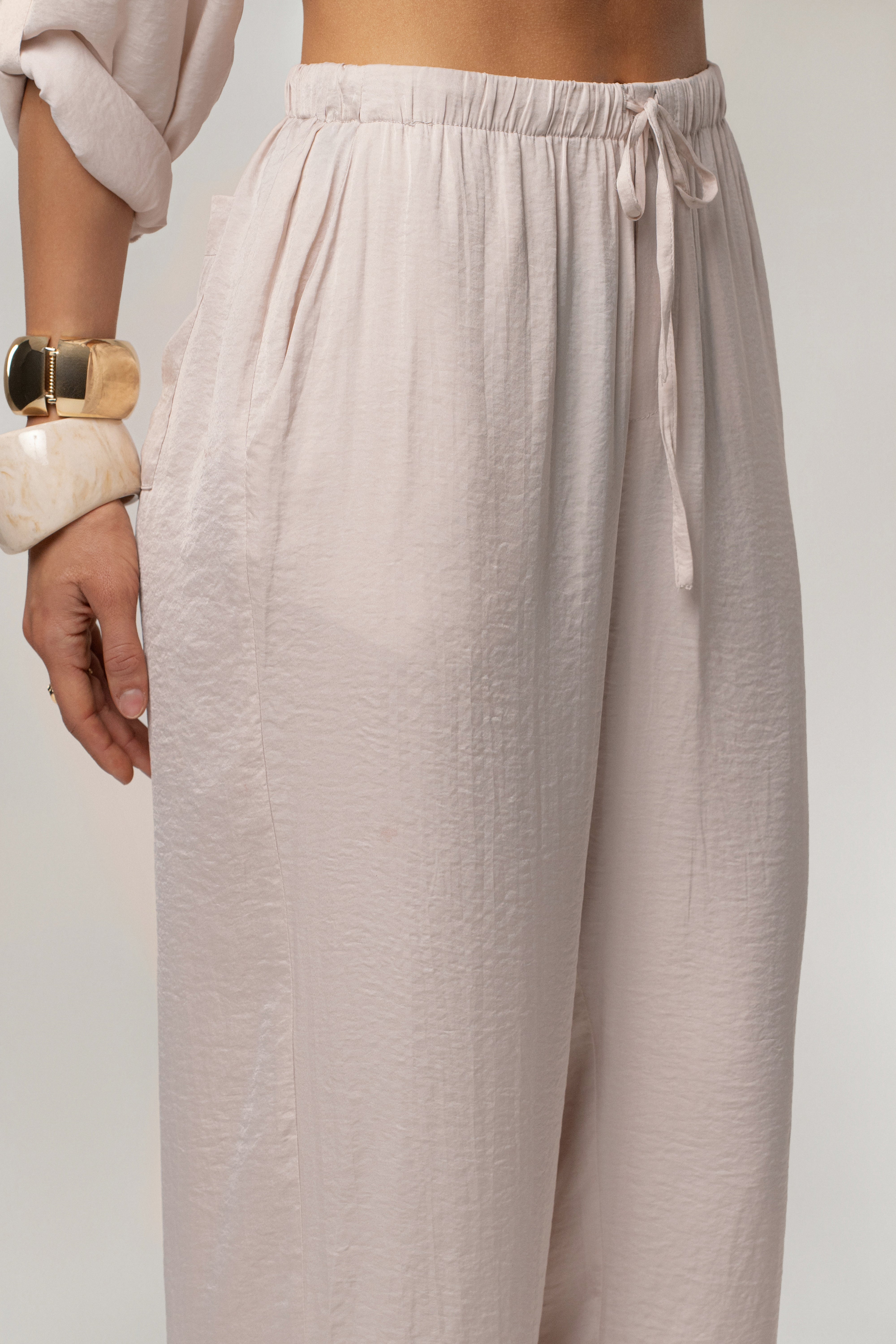 Milk Pearl Bay Pant Set - JLUXLABEL