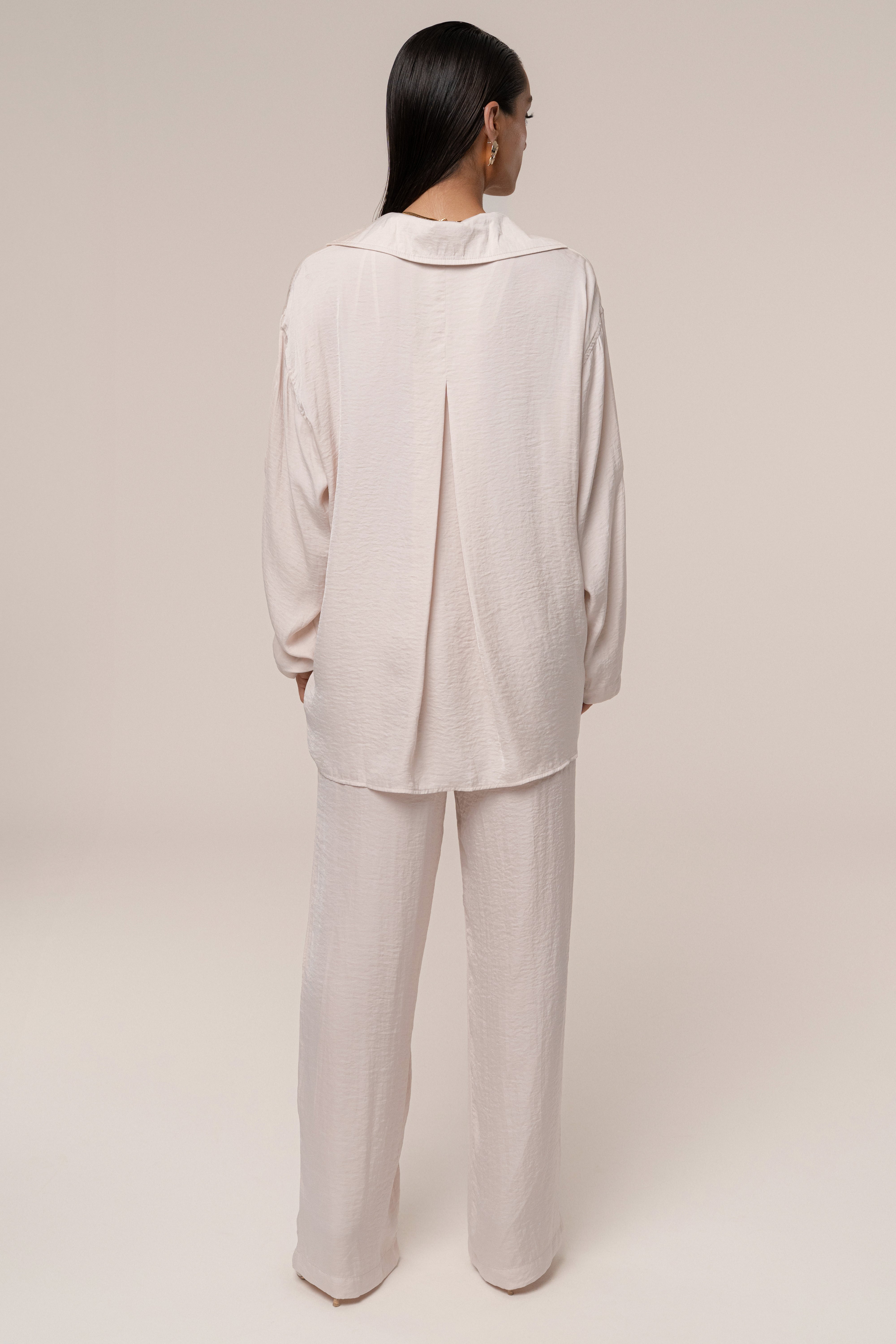 Milk Pearl Bay Pant Set - JLUXLABEL