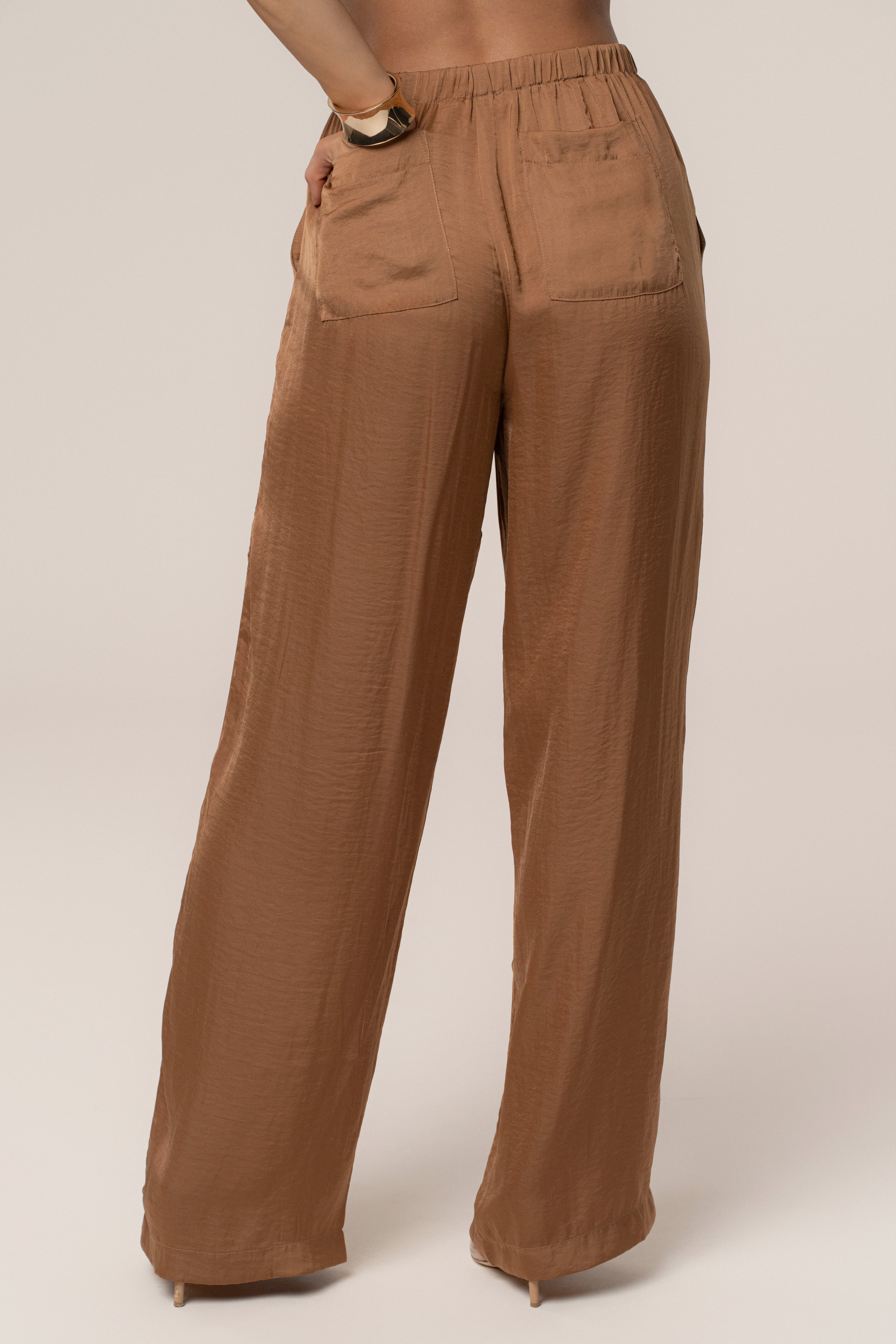 Bronze Pearl Bay Pant Set - JLUXLABEL
