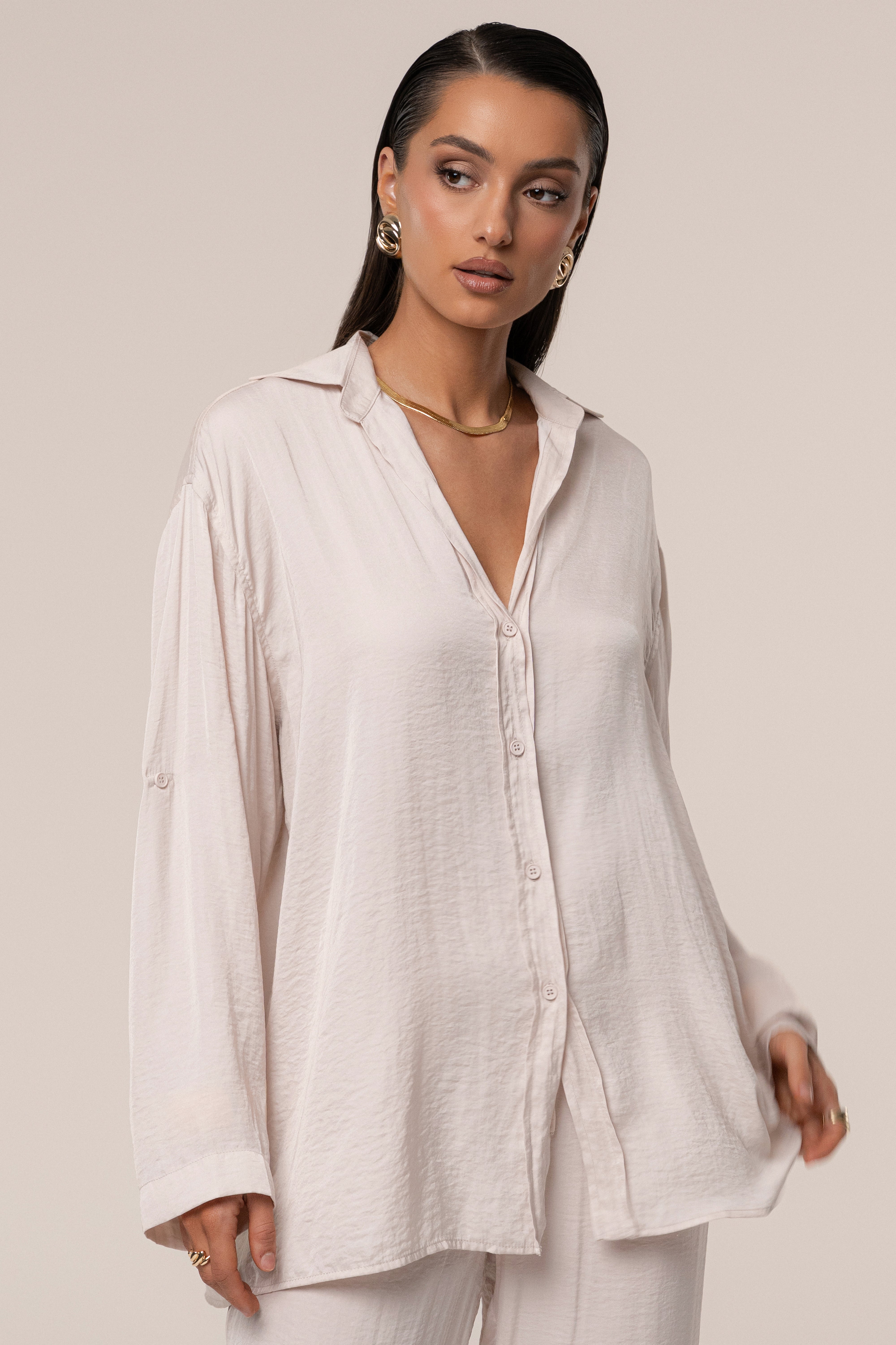 Milk Pearl Bay Pant Set - JLUXLABEL