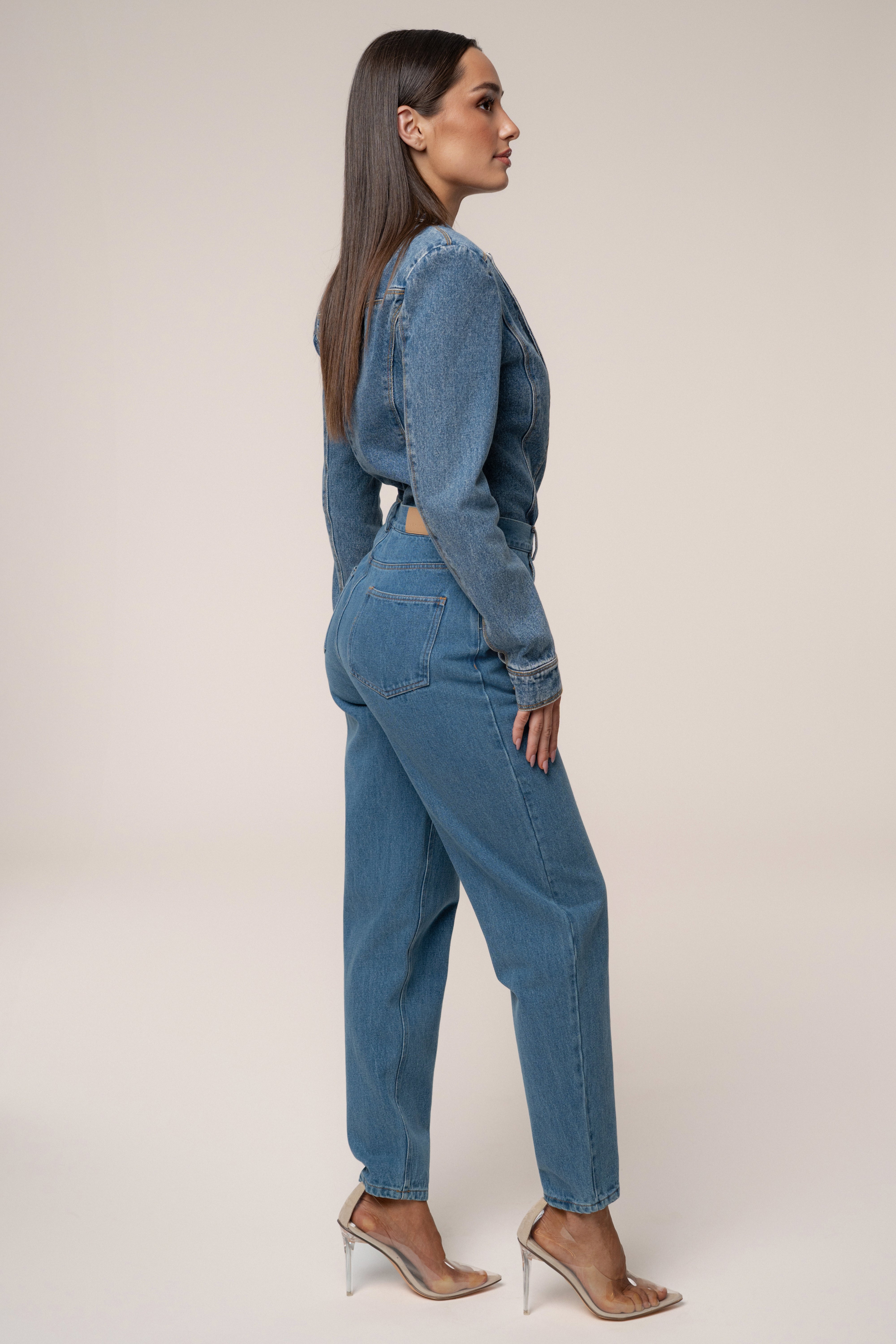 Medium Wash Roesia Jeans - JLUXLABEL