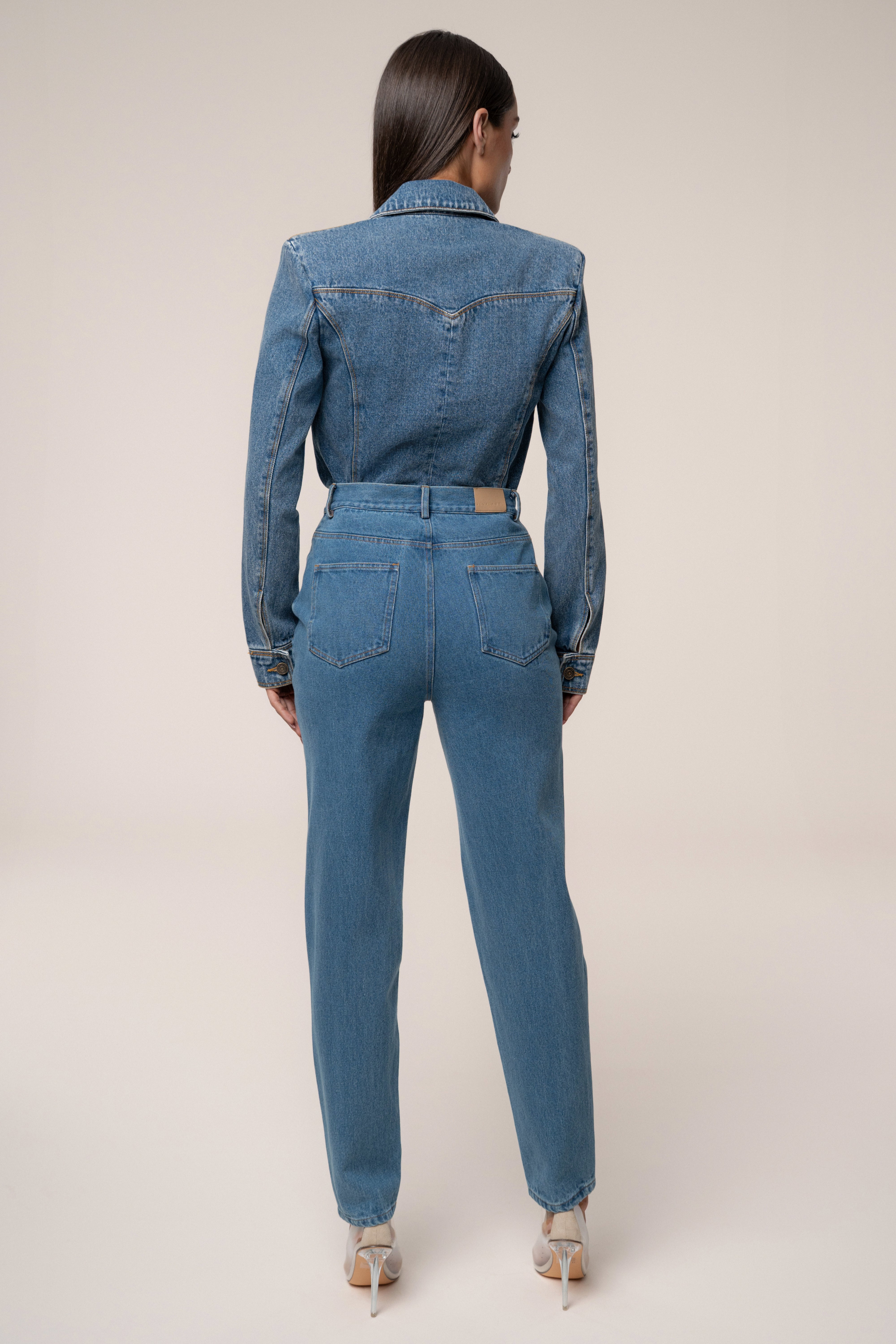 Medium Wash Roesia Jeans - JLUXLABEL