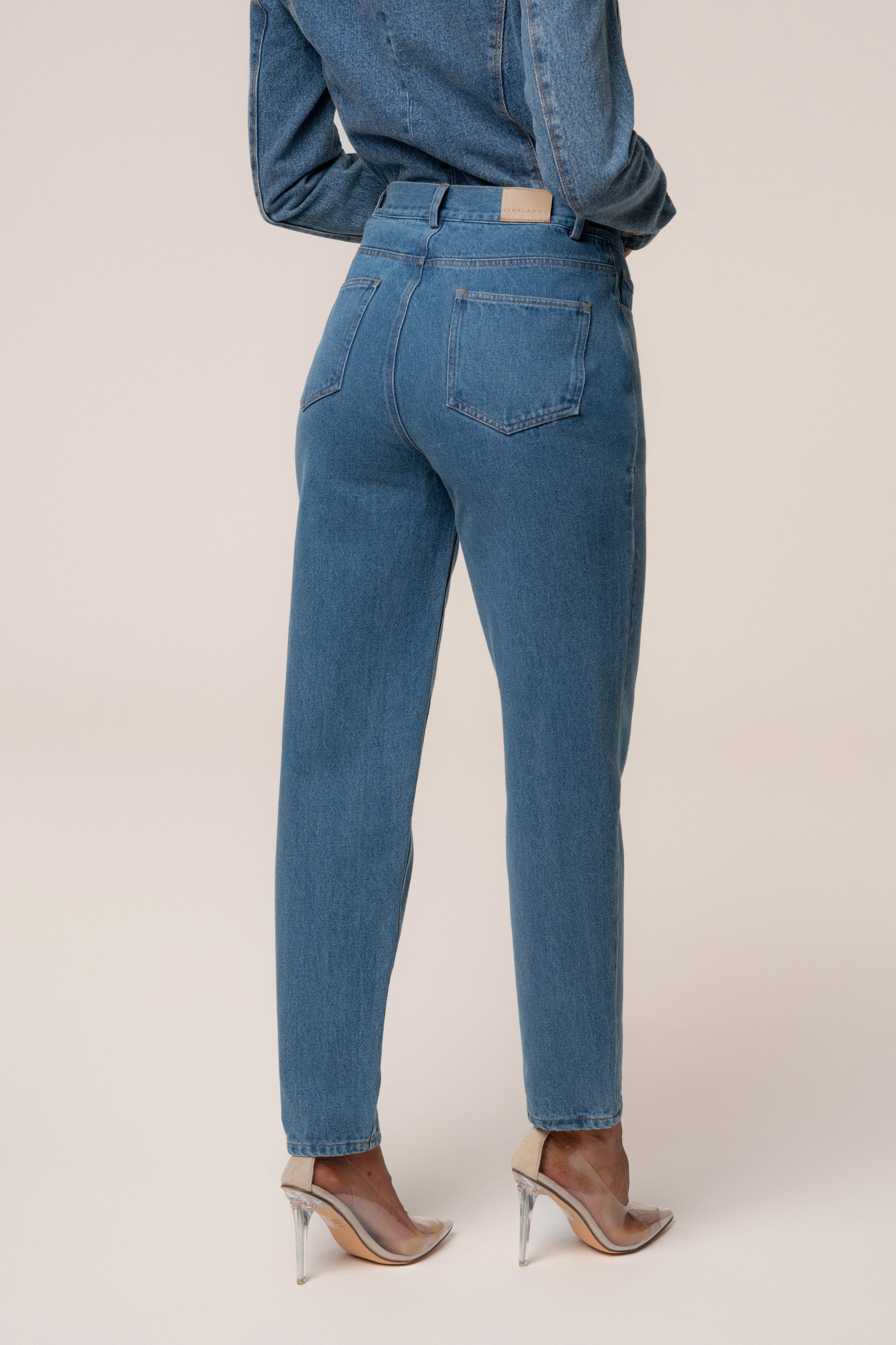 Medium Wash Roesia Jeans - JLUXLABEL