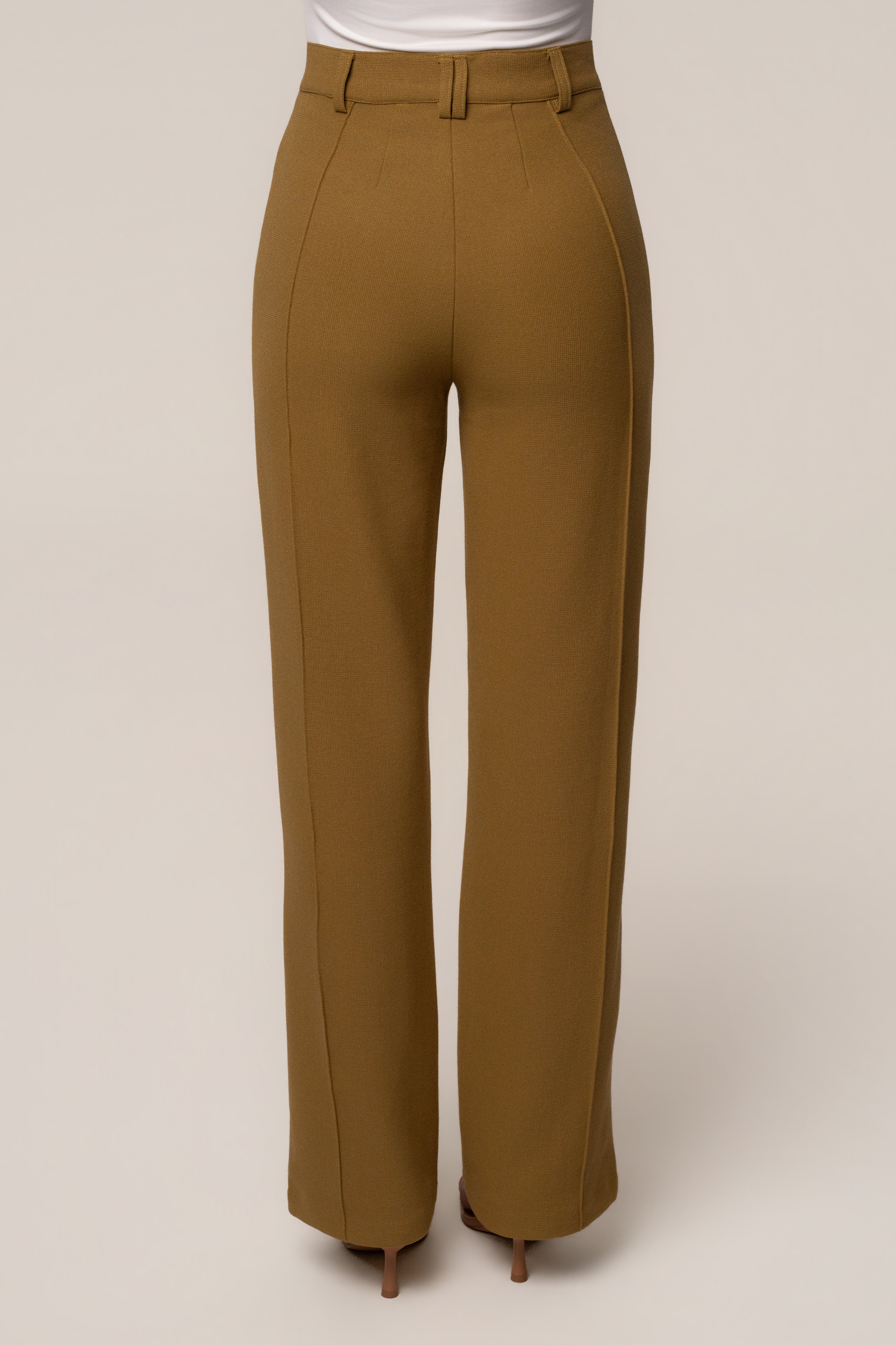 Olive Arlette Trousers - JLUXLABEL