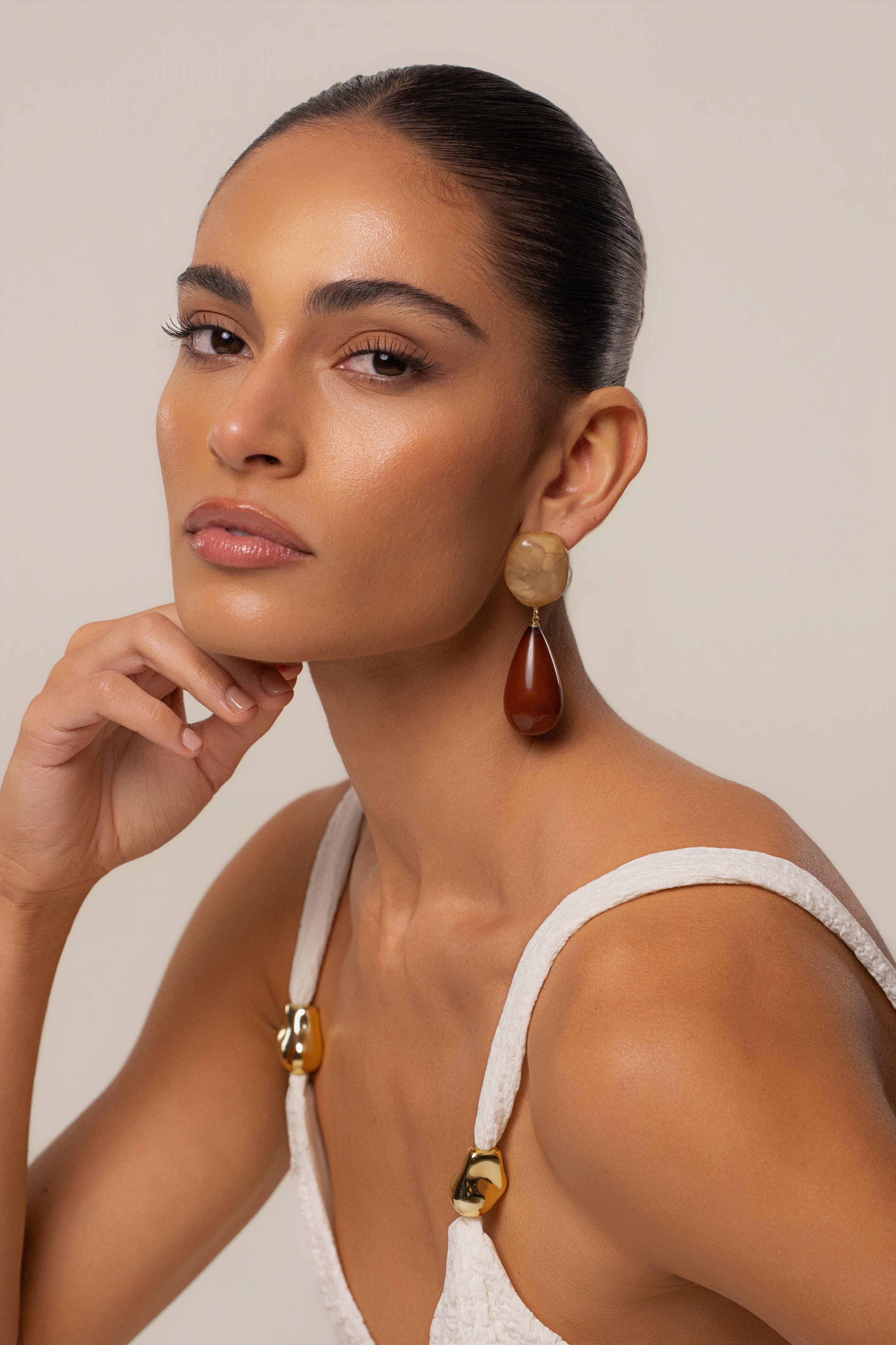 Multi Valora Drop Earrings - JLUXLABEL