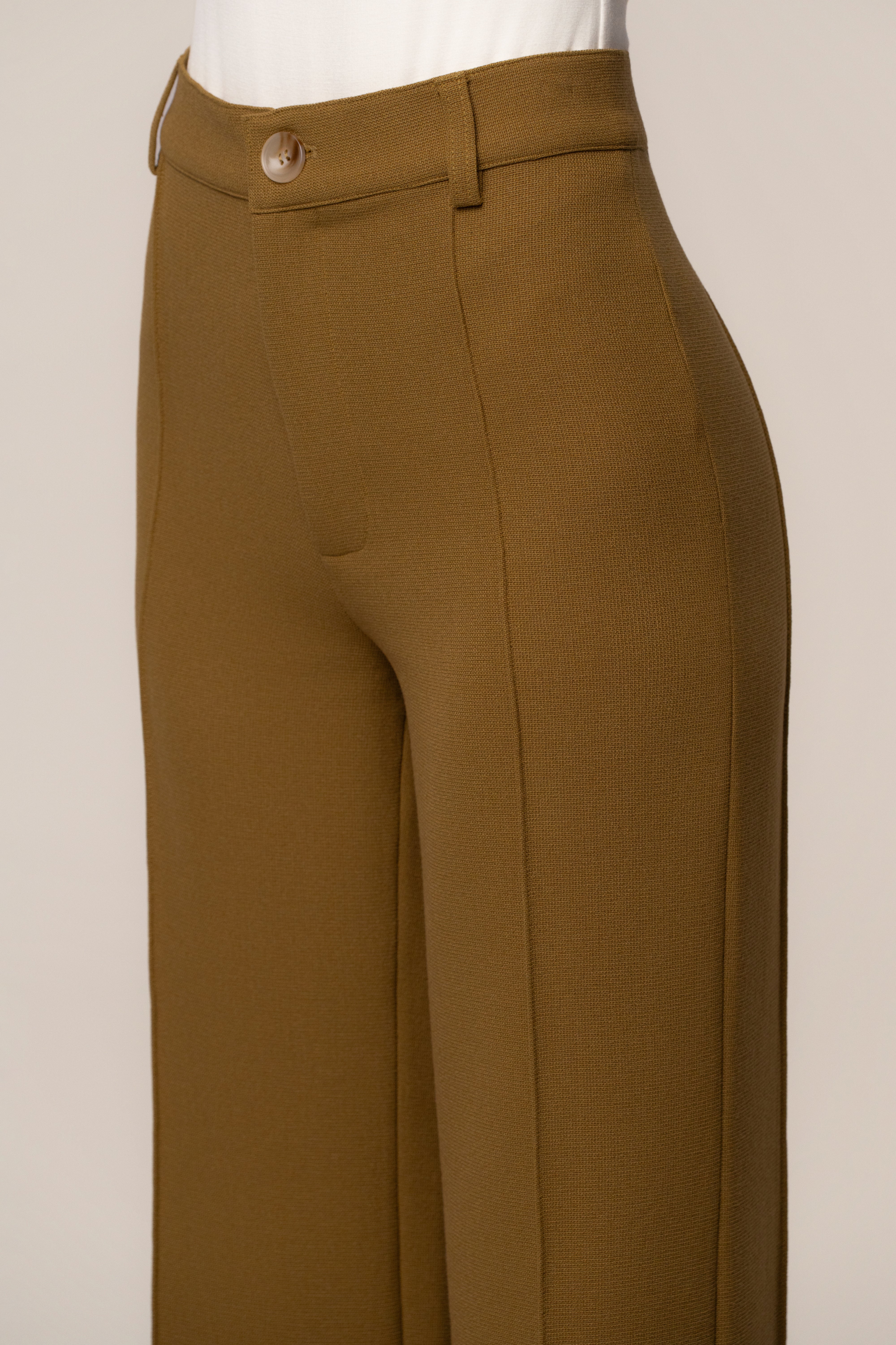 Olive Arlette Trousers - JLUXLABEL