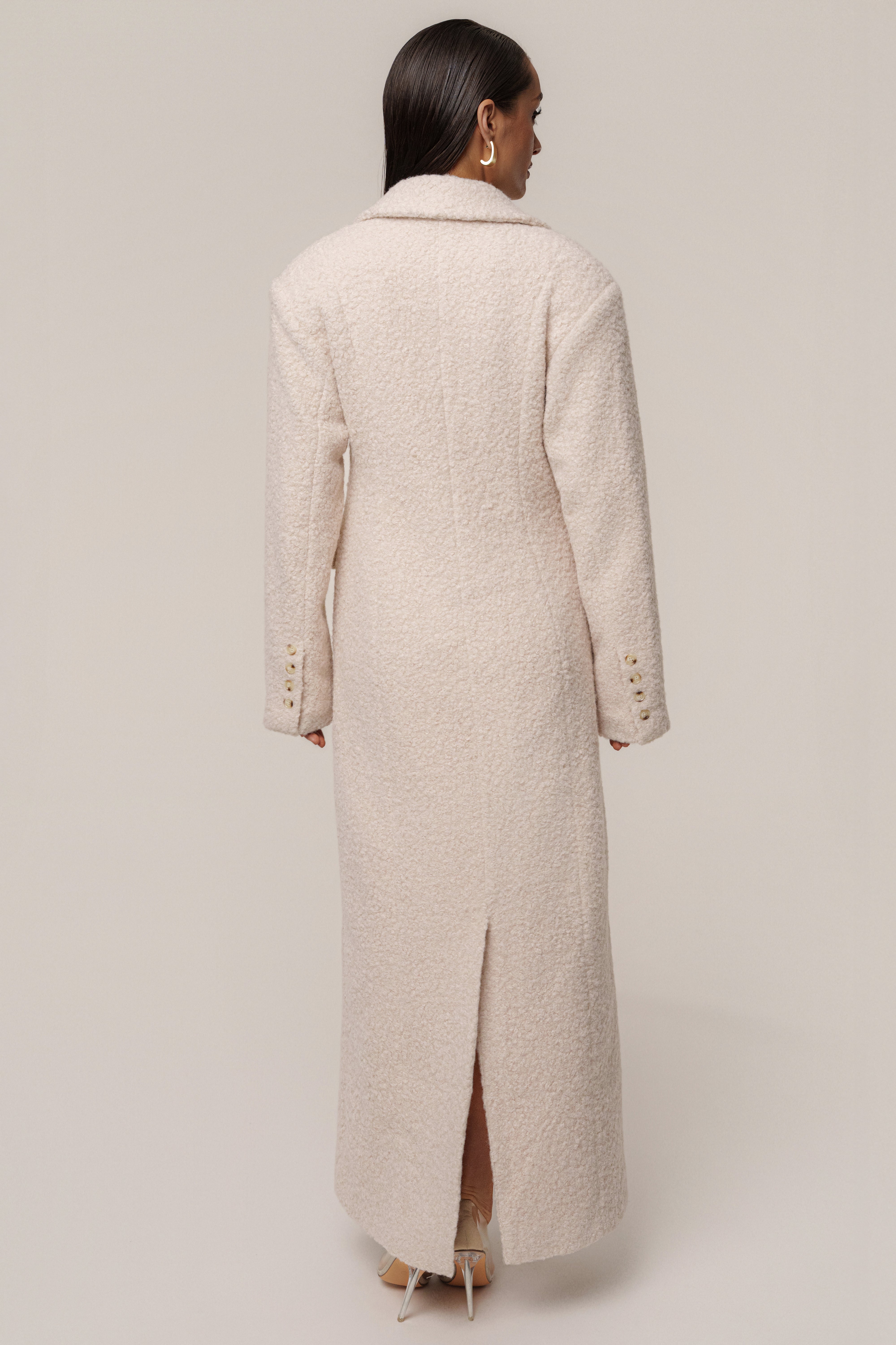 Ivory Midnight Check In Coat