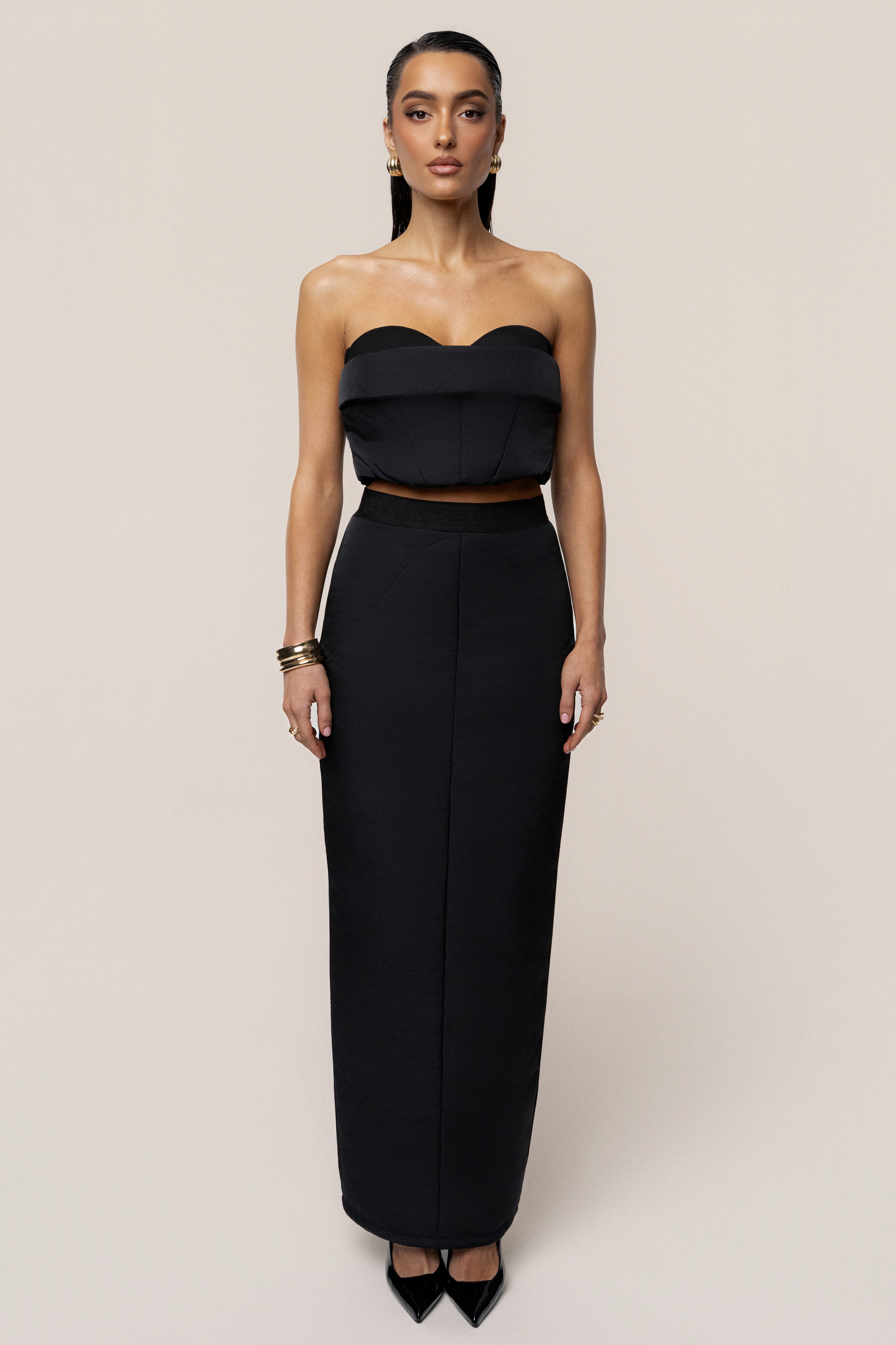 Black Addyson Skirt Set