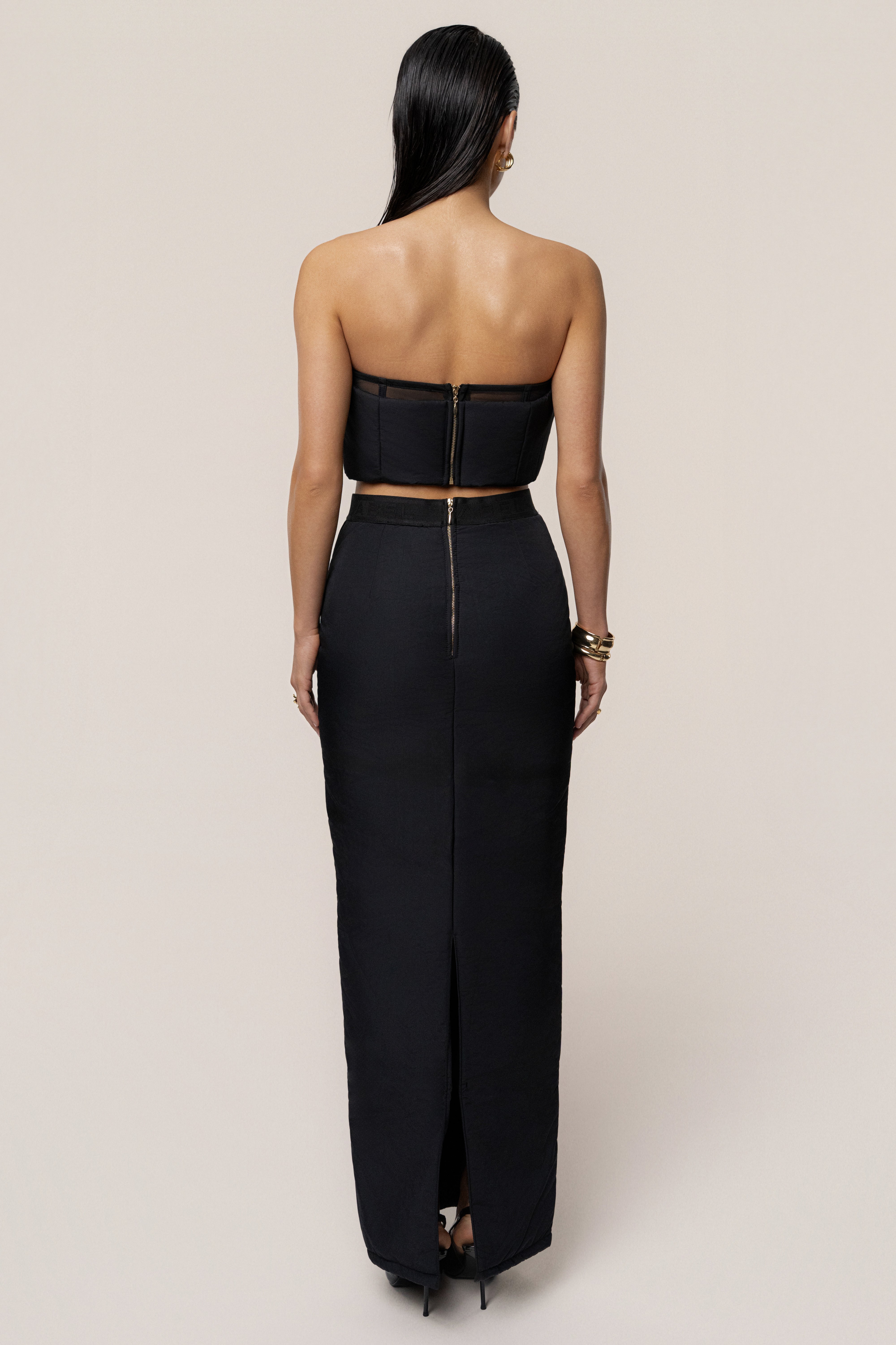 Black Addyson Skirt Set