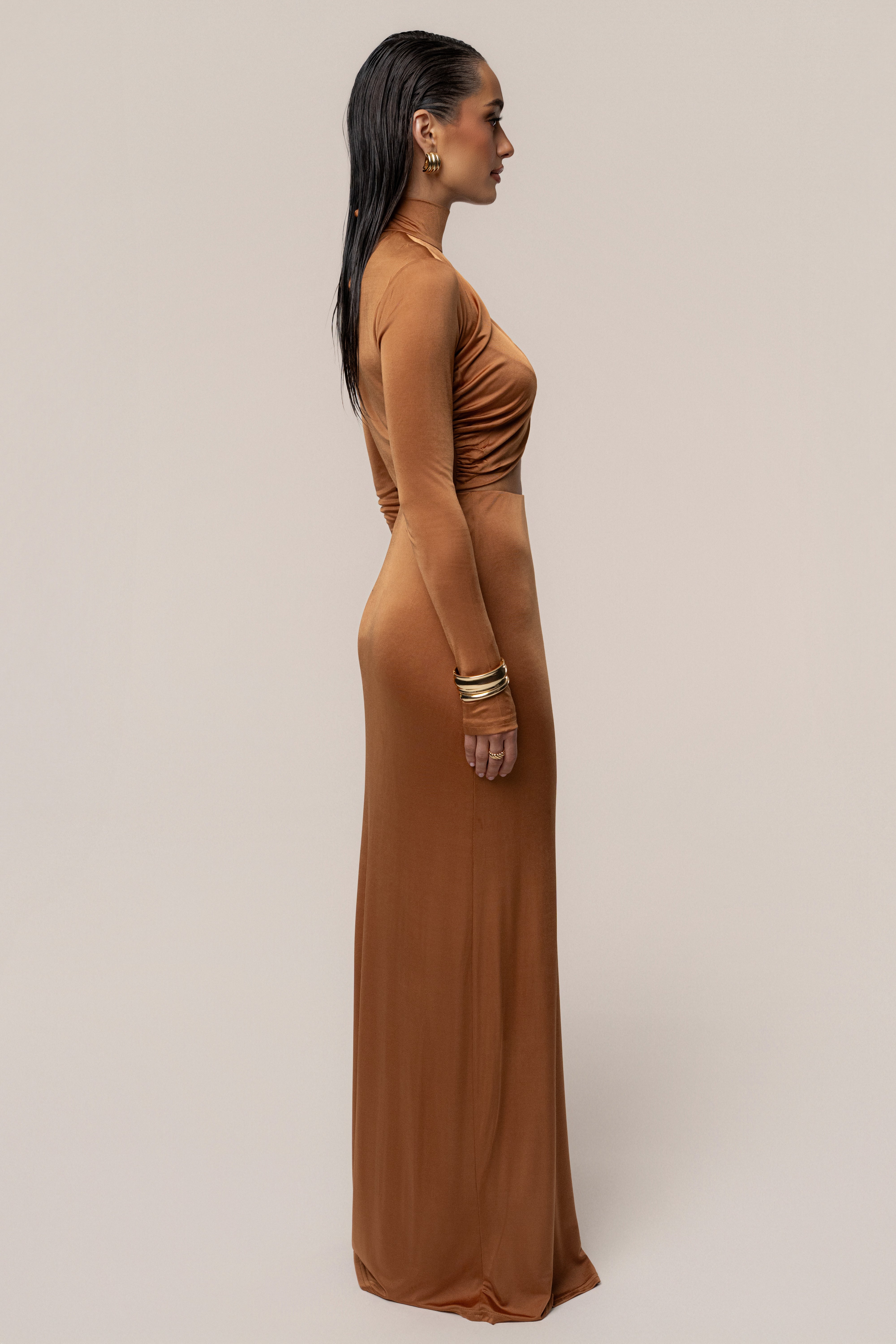 Copper Nessa Slinky Top