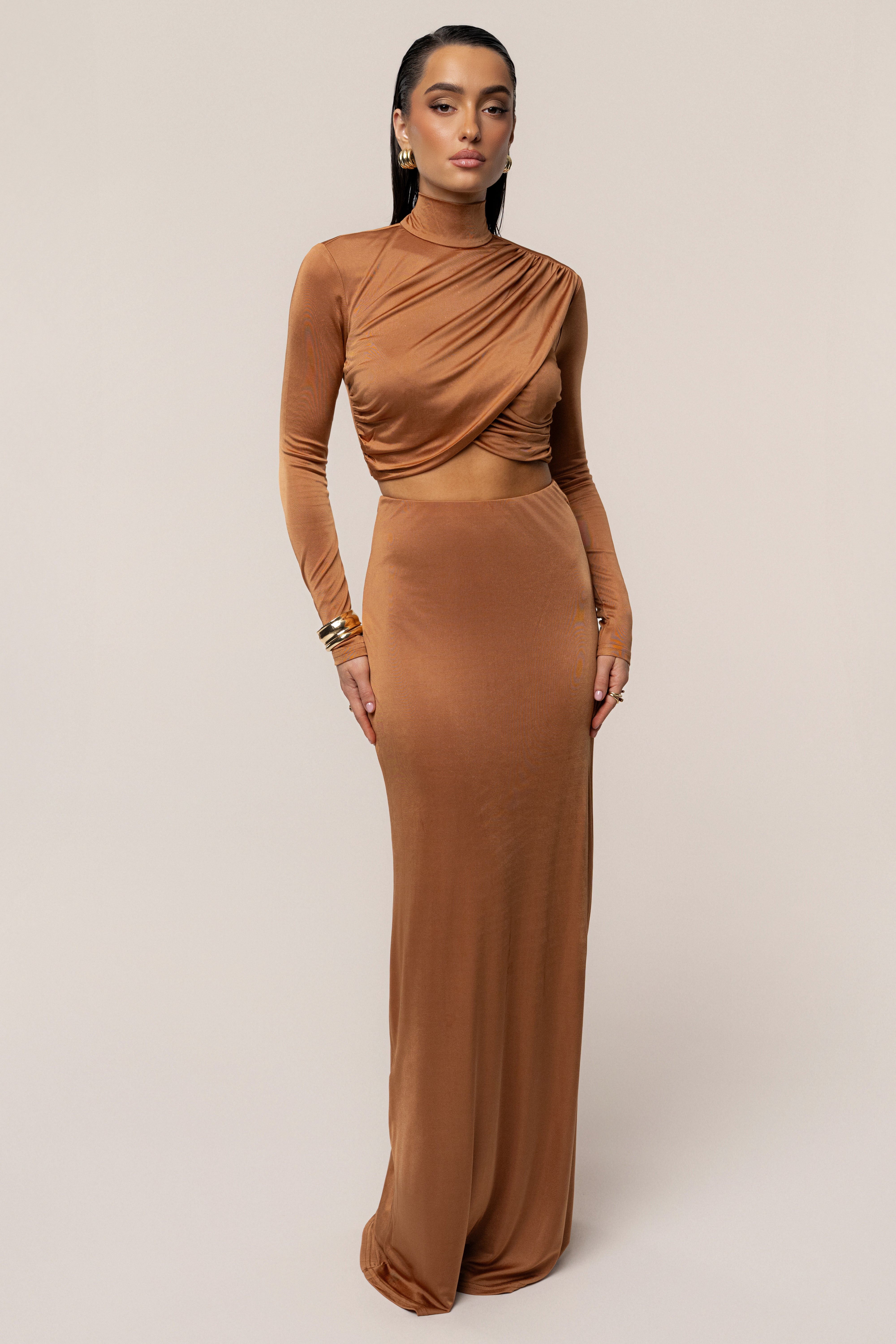 Copper Nessa Slinky Top