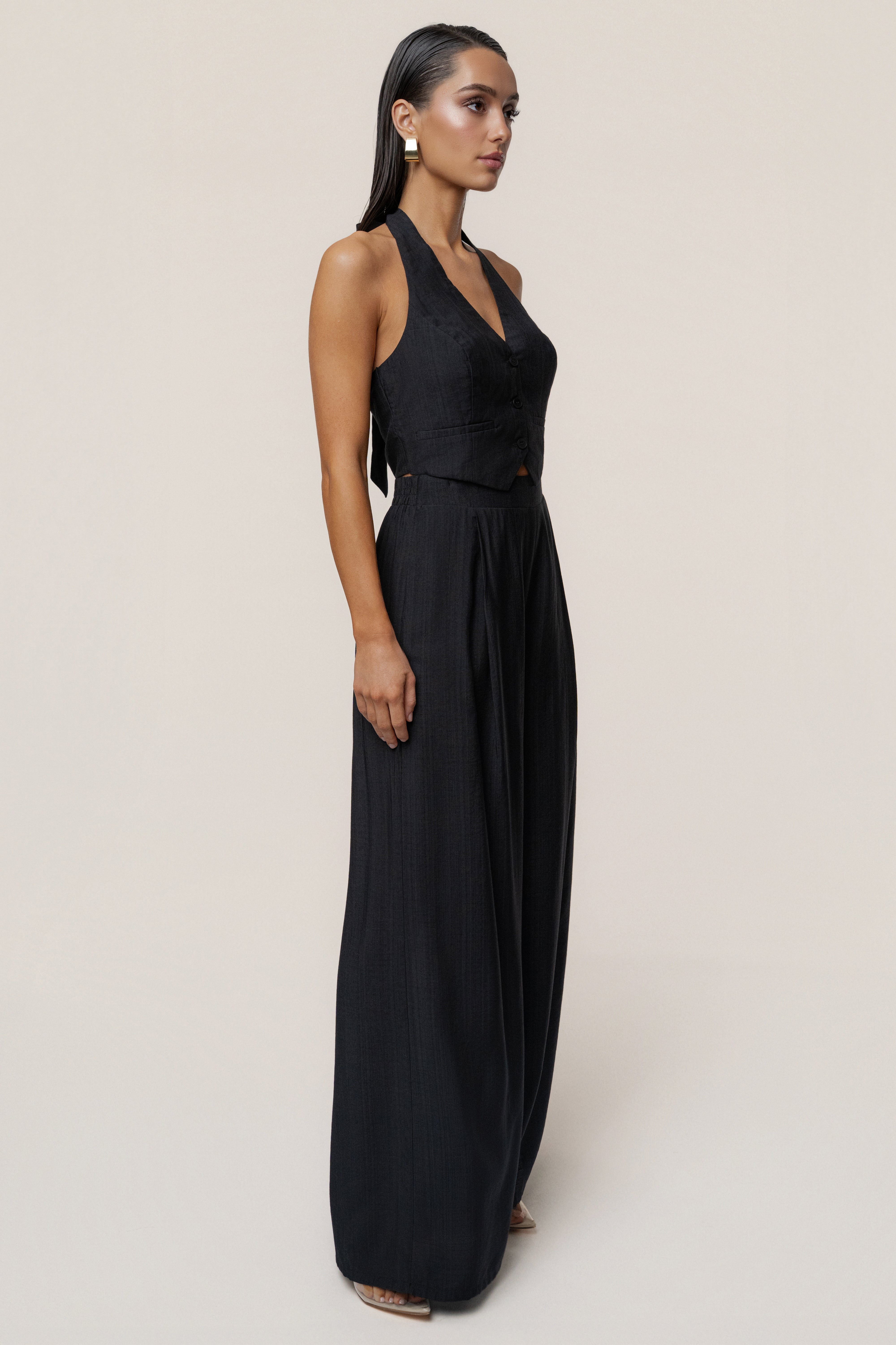 Ensemble Pantalon Black Tropical Daze