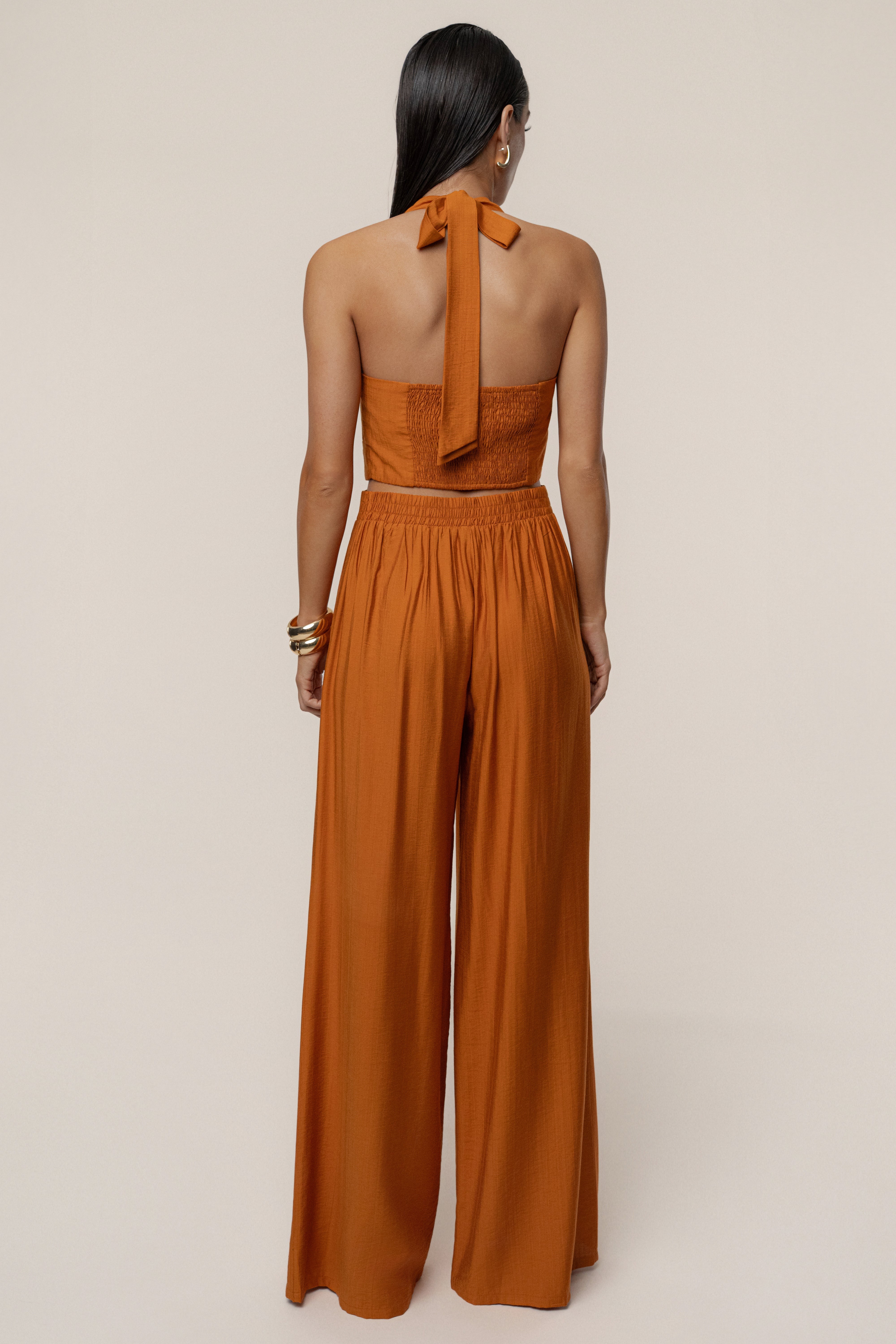 Rust Tropical Daze Pant Set