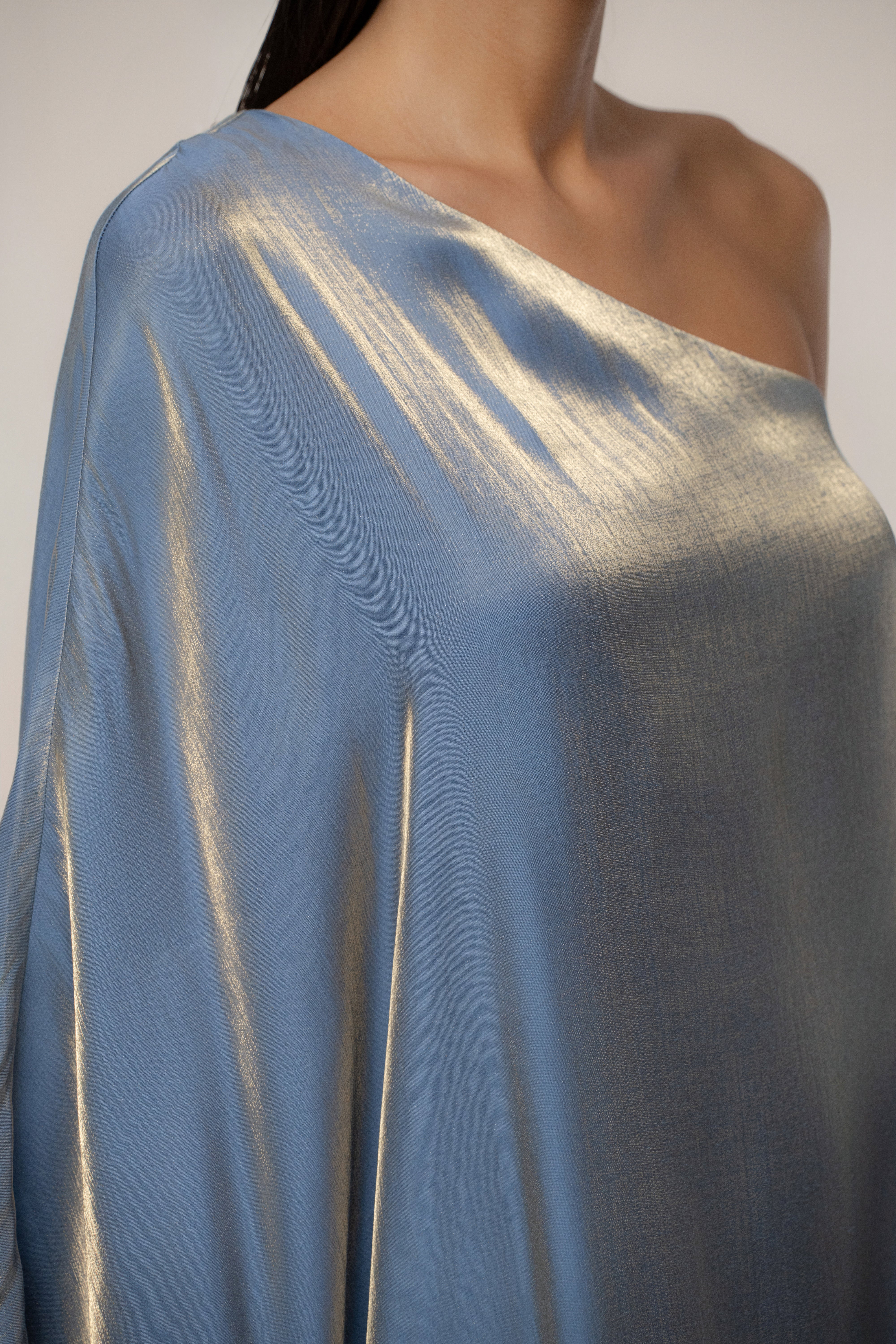 Blue Cher Iridescent Top