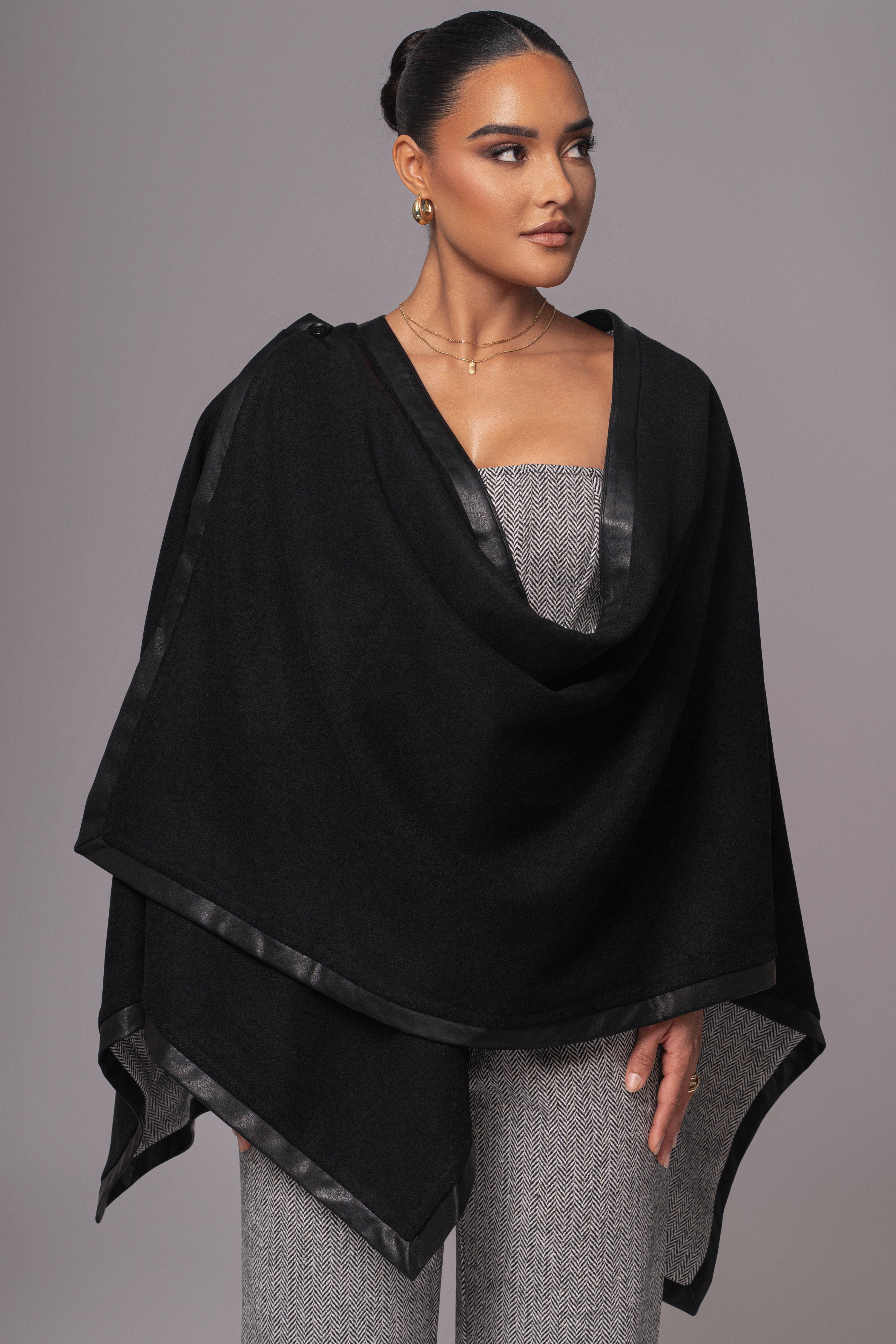 Herringbone Reversible Shawl - JLUXLABEL