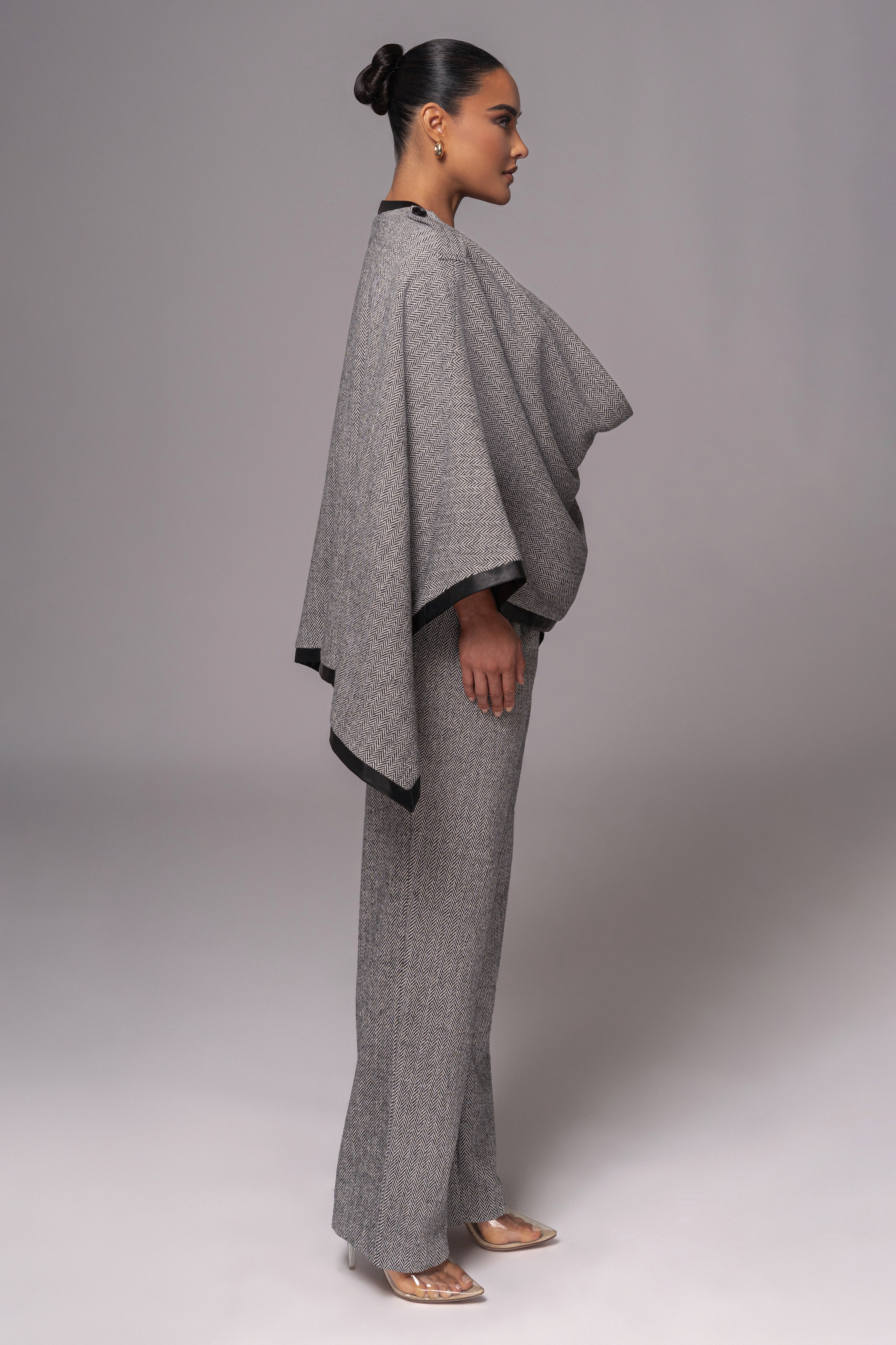 Herringbone Reversible Shawl - JLUXLABEL