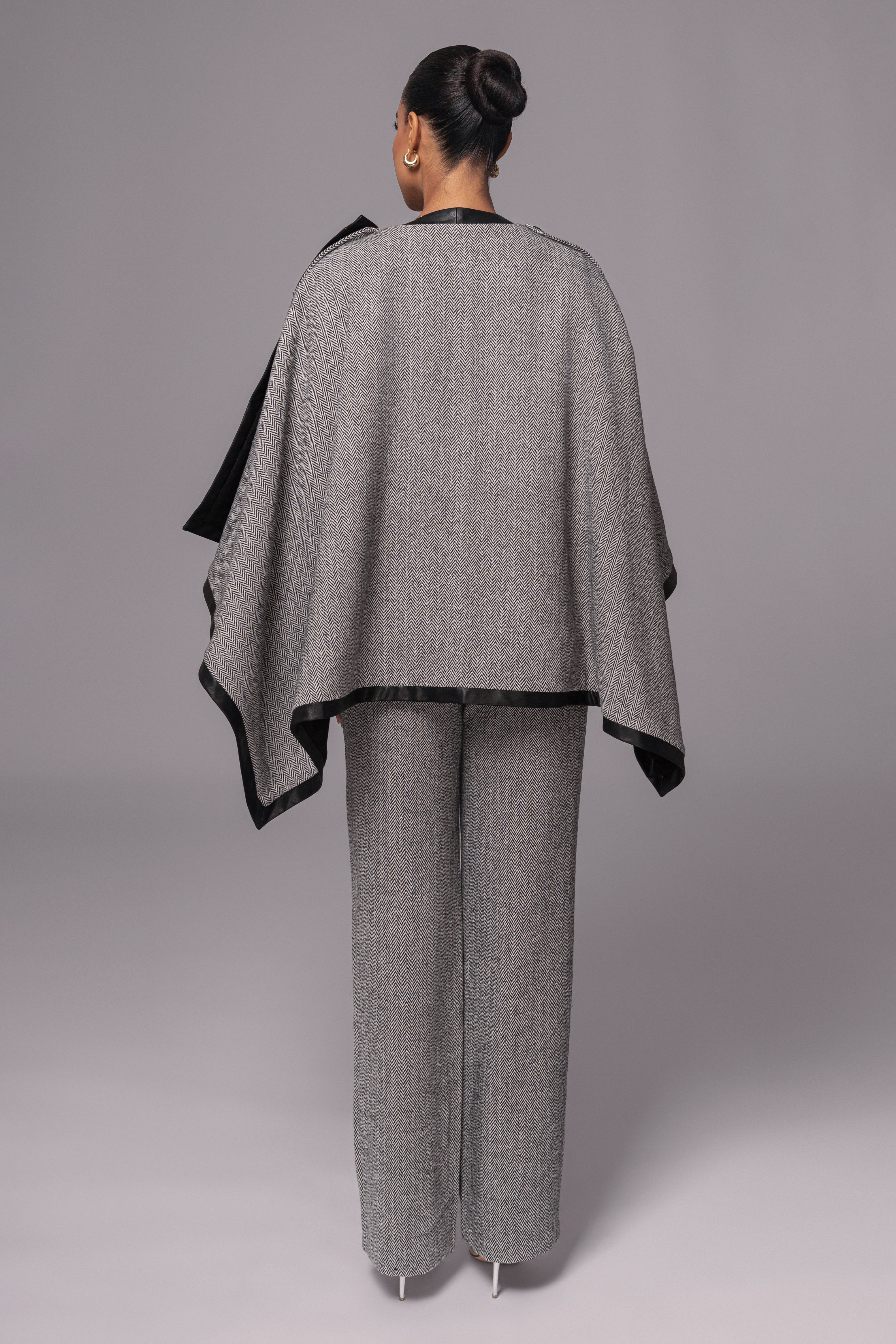 Herringbone Reversible Shawl - JLUXLABEL