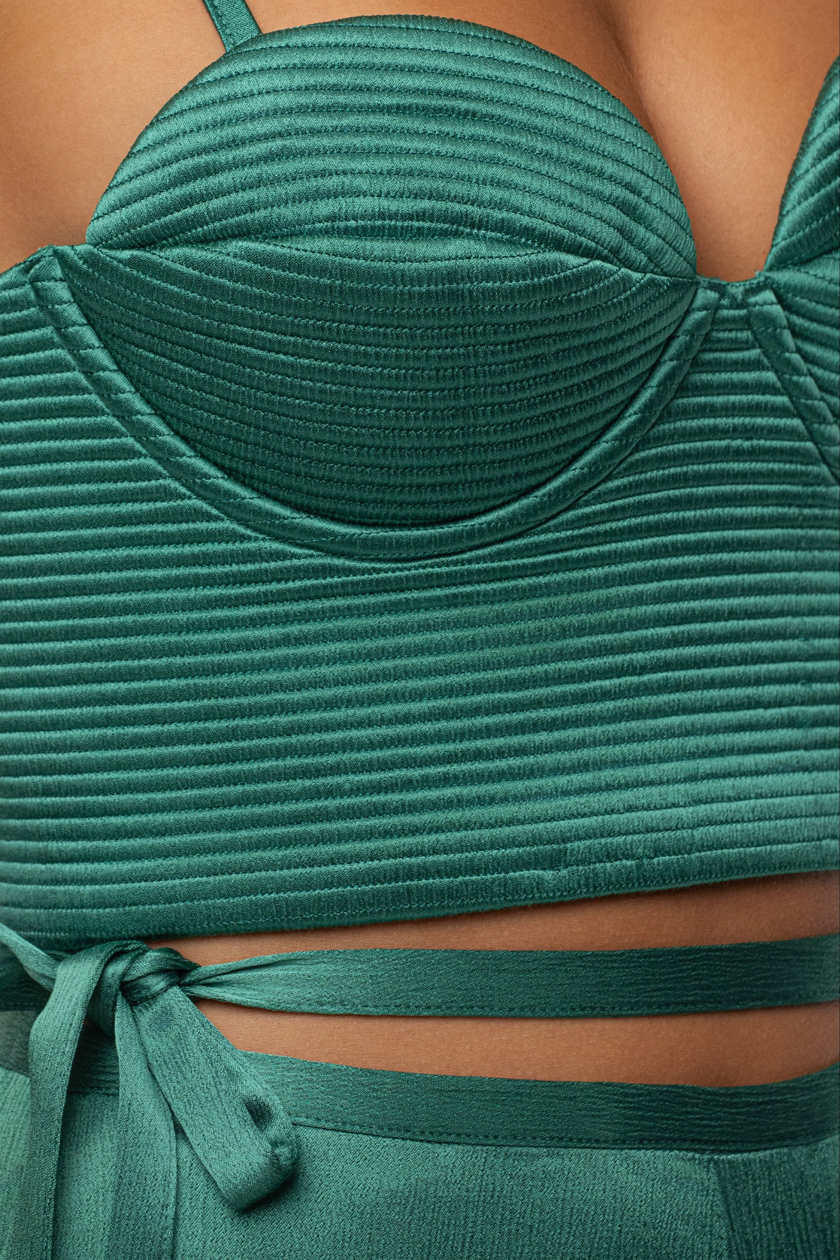Emerald Thalia Textured Bustier