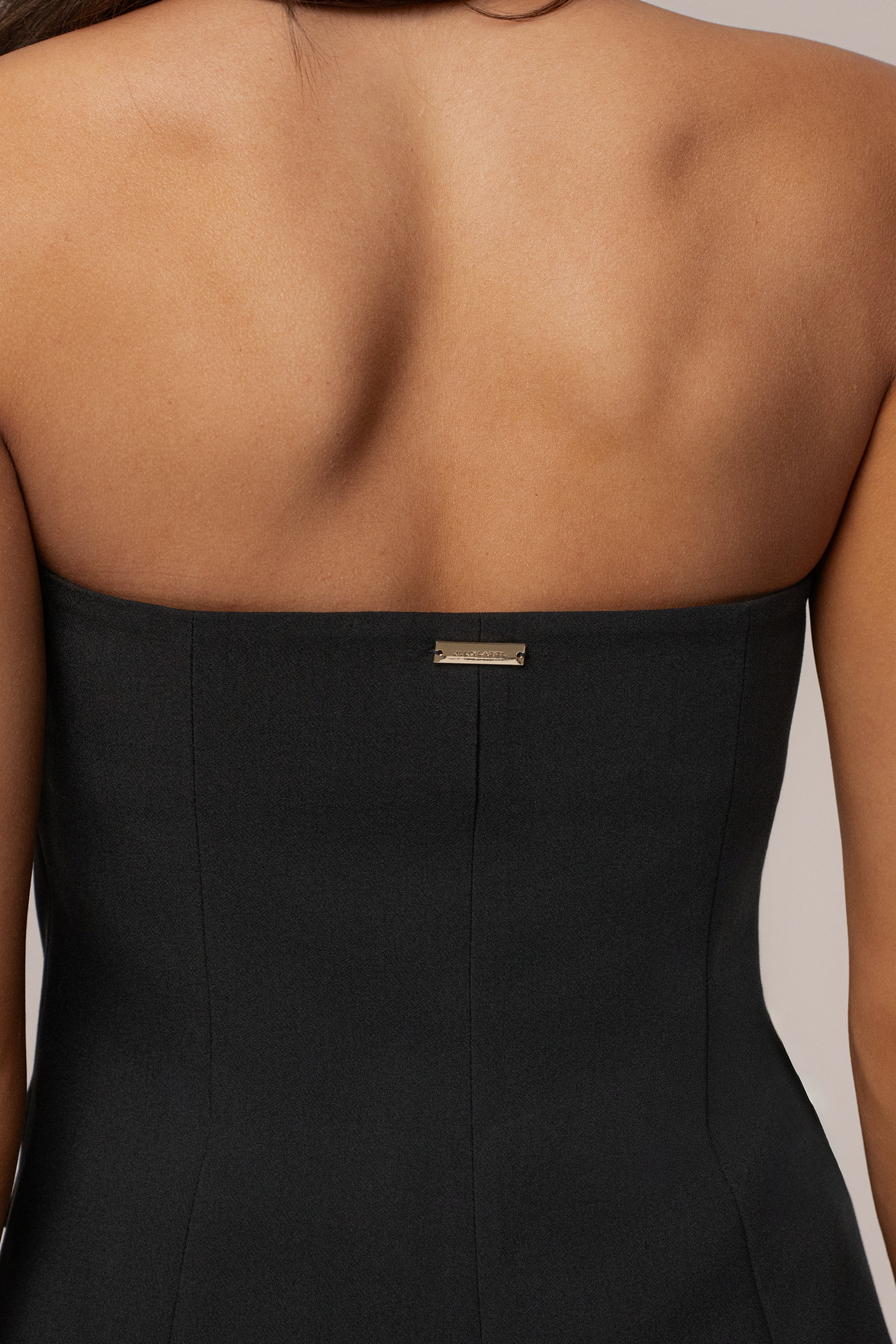 Black Button Front Vest - JLUXLABEL