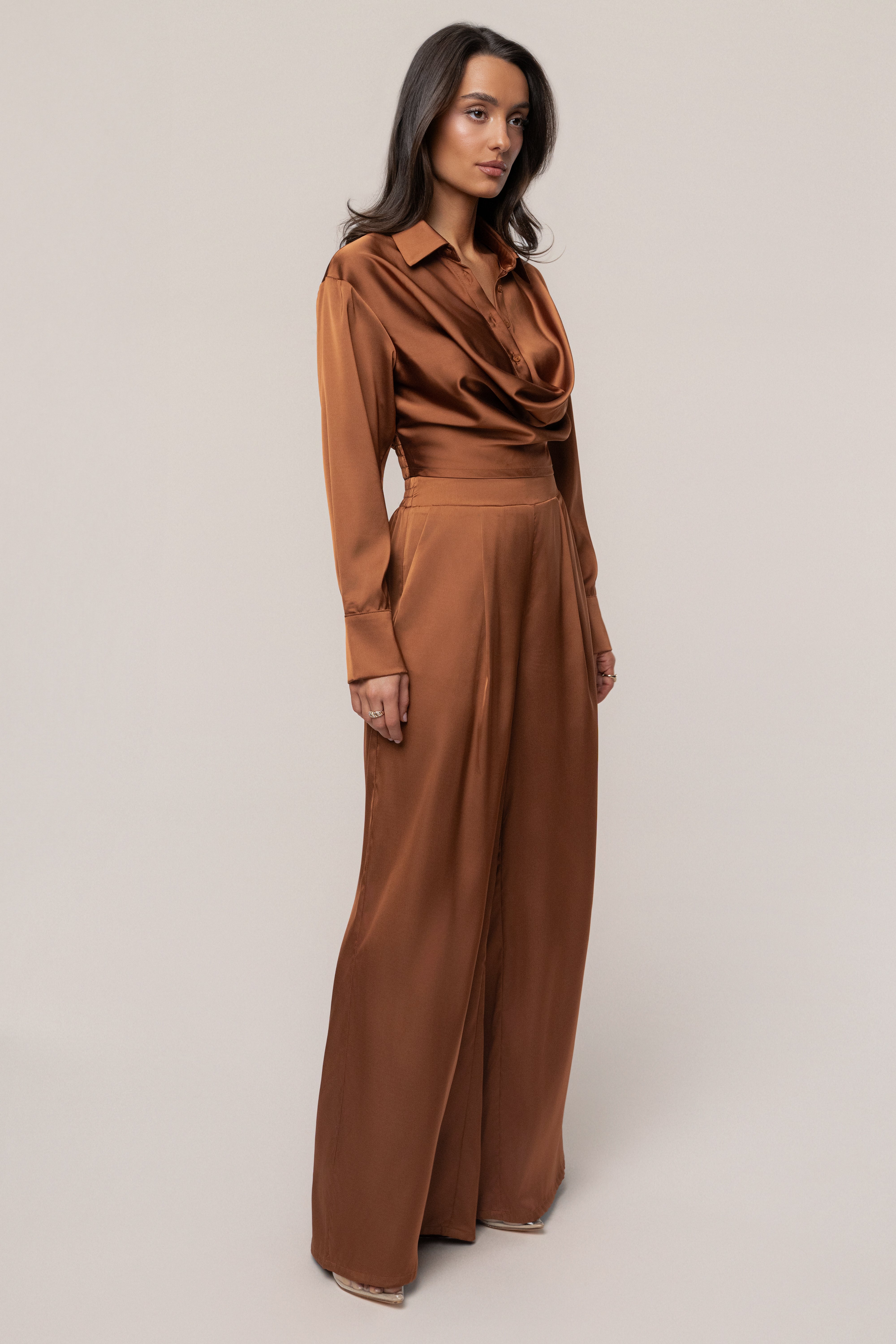 Pecan Infinite Radiance Pant set