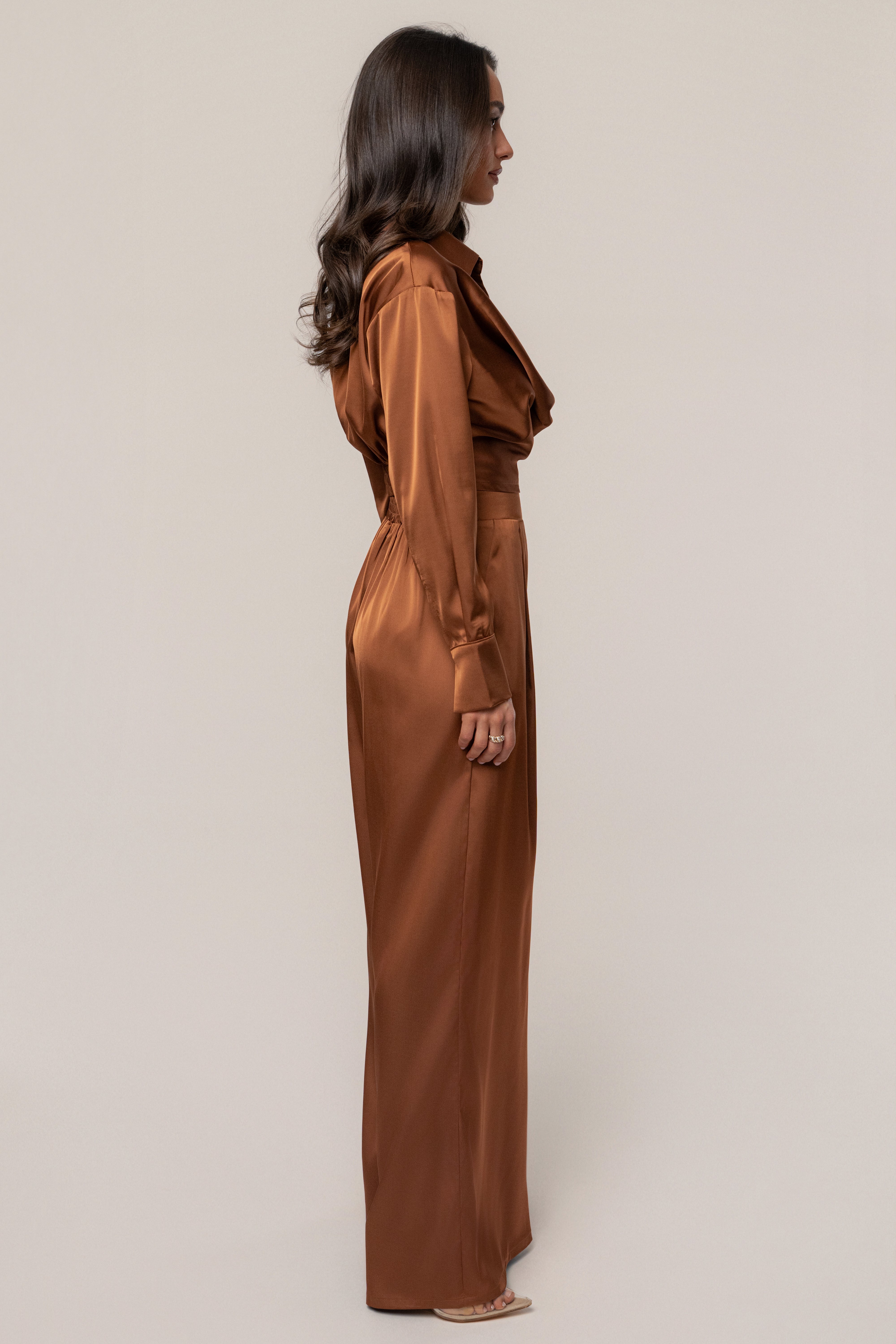 Pecan Infinite Radiance Pant set