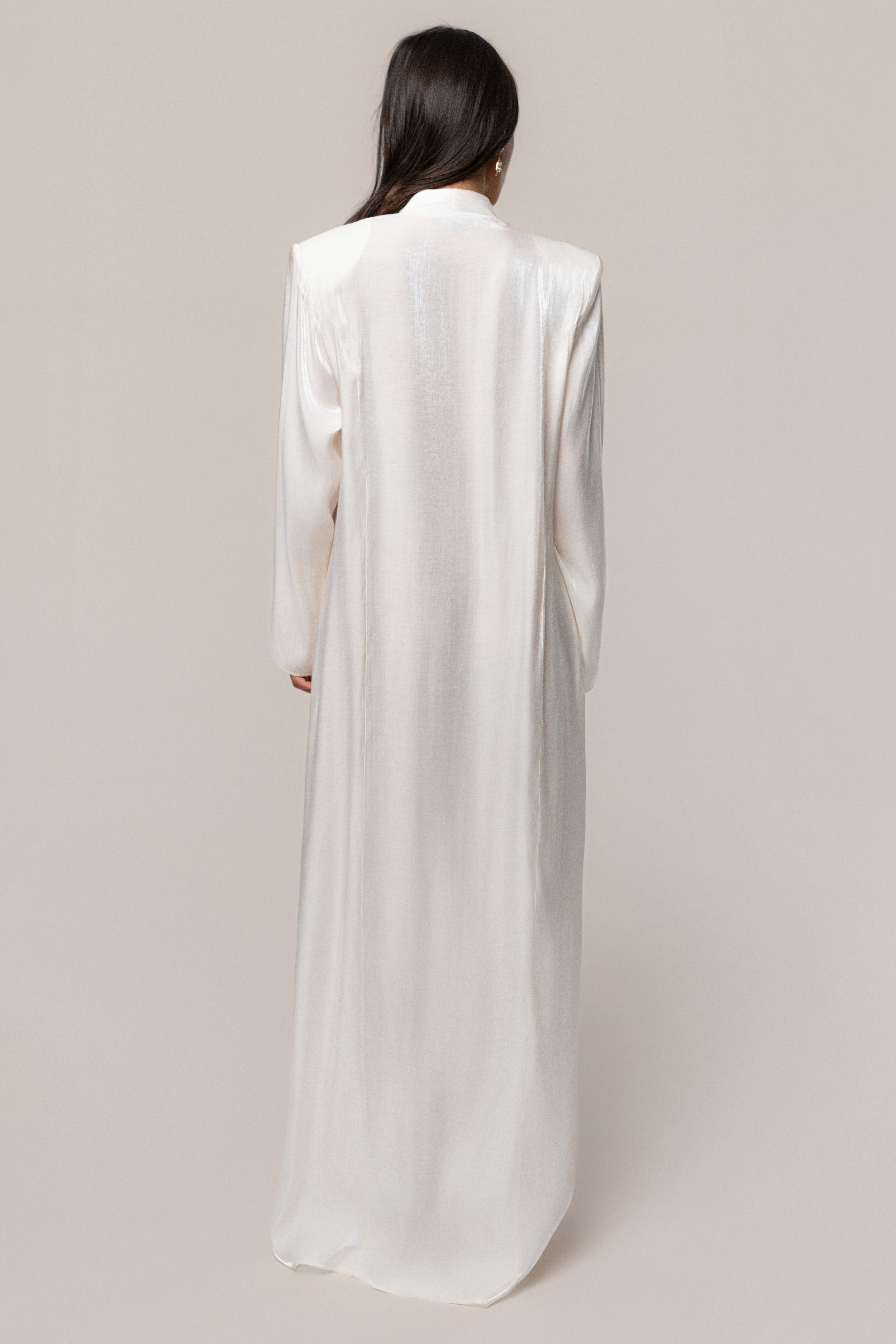 Ivory Evergreen Nights Maxi Dress