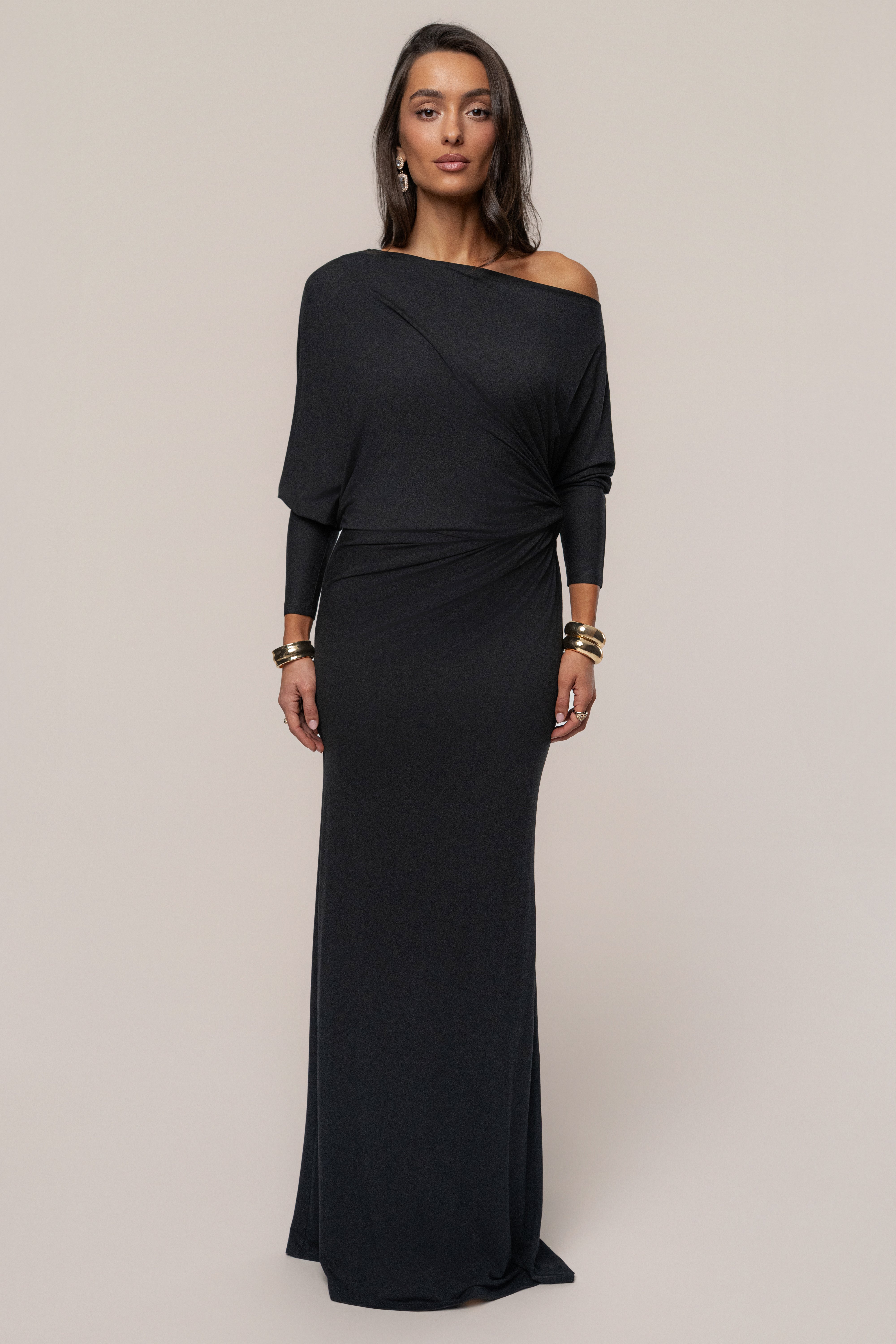 Black Eternal Obsession Maxi Dress