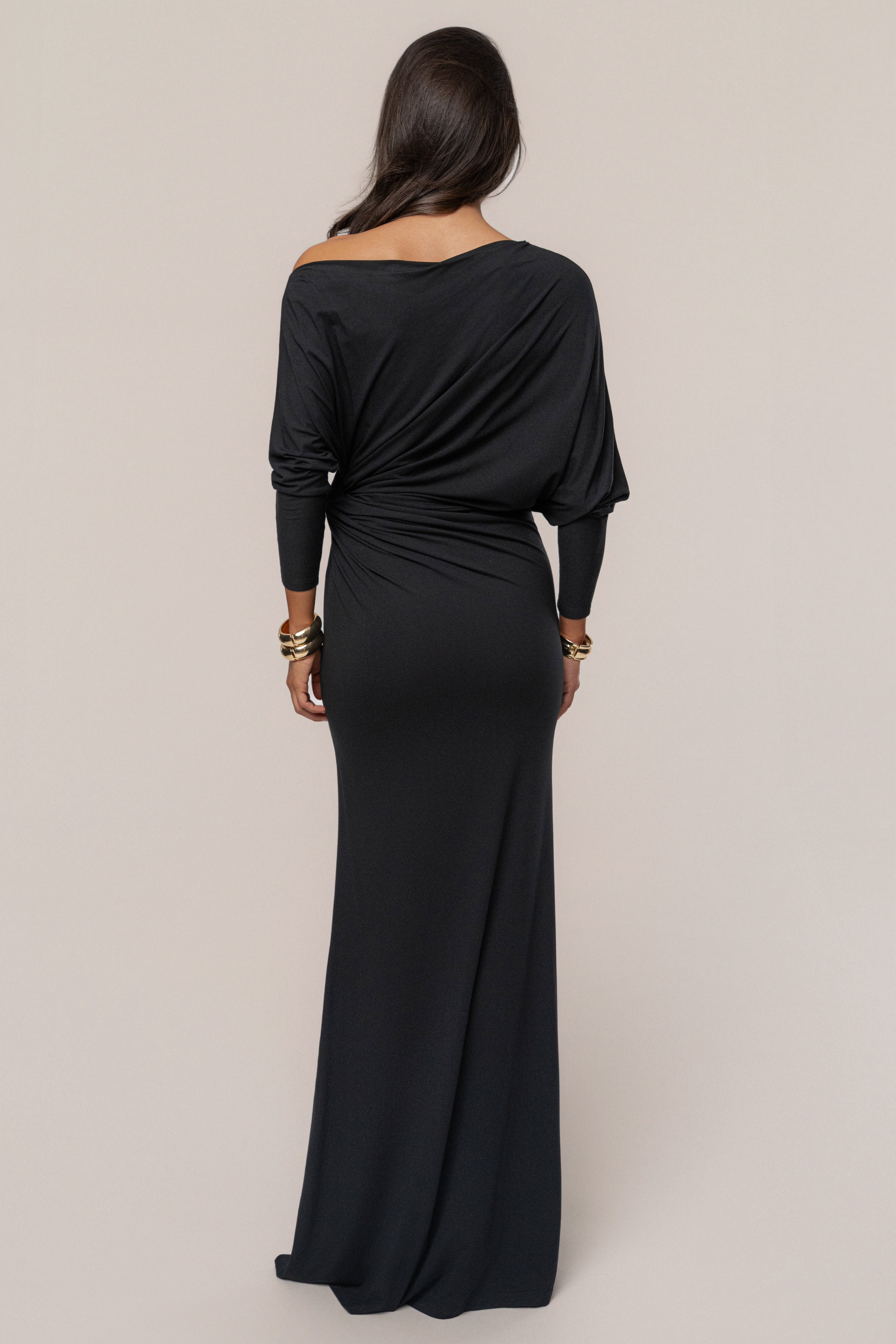 Black Eternal Obsession Maxi Dress