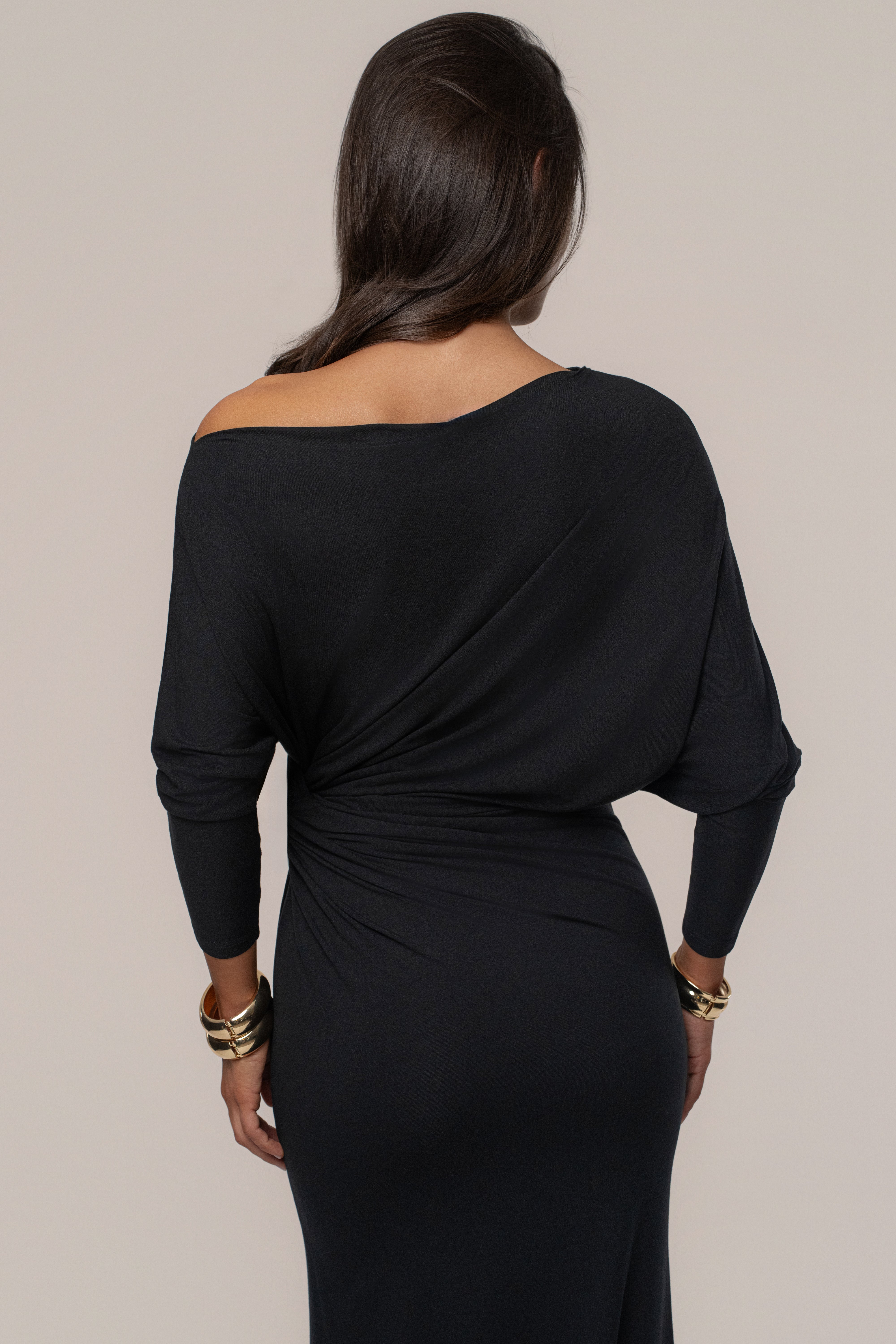 Black Eternal Obsession Maxi Dress