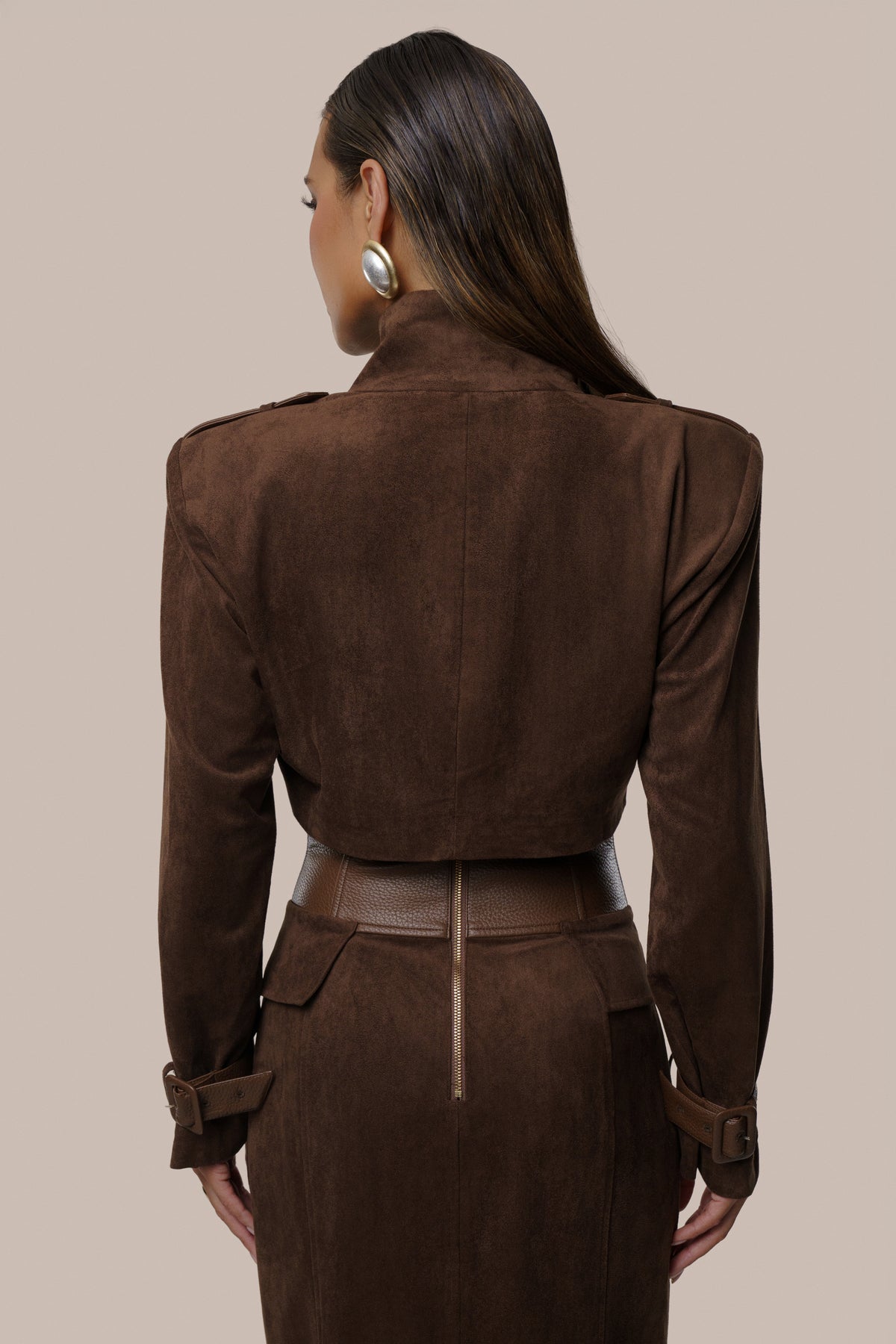 Chocolate Upper East Maxi Skirt - JLUXLABEL