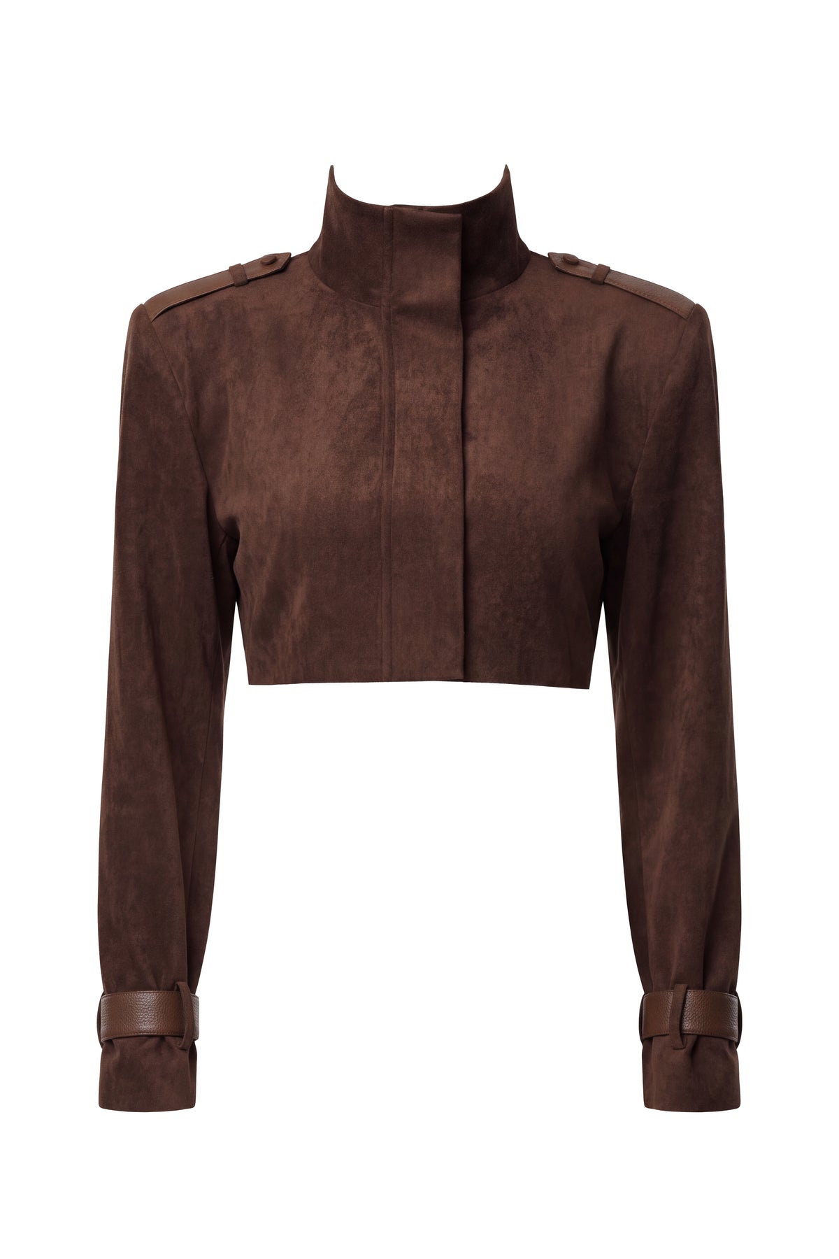 PRE-ORDER Chocolate Upper East Cropped Jacket