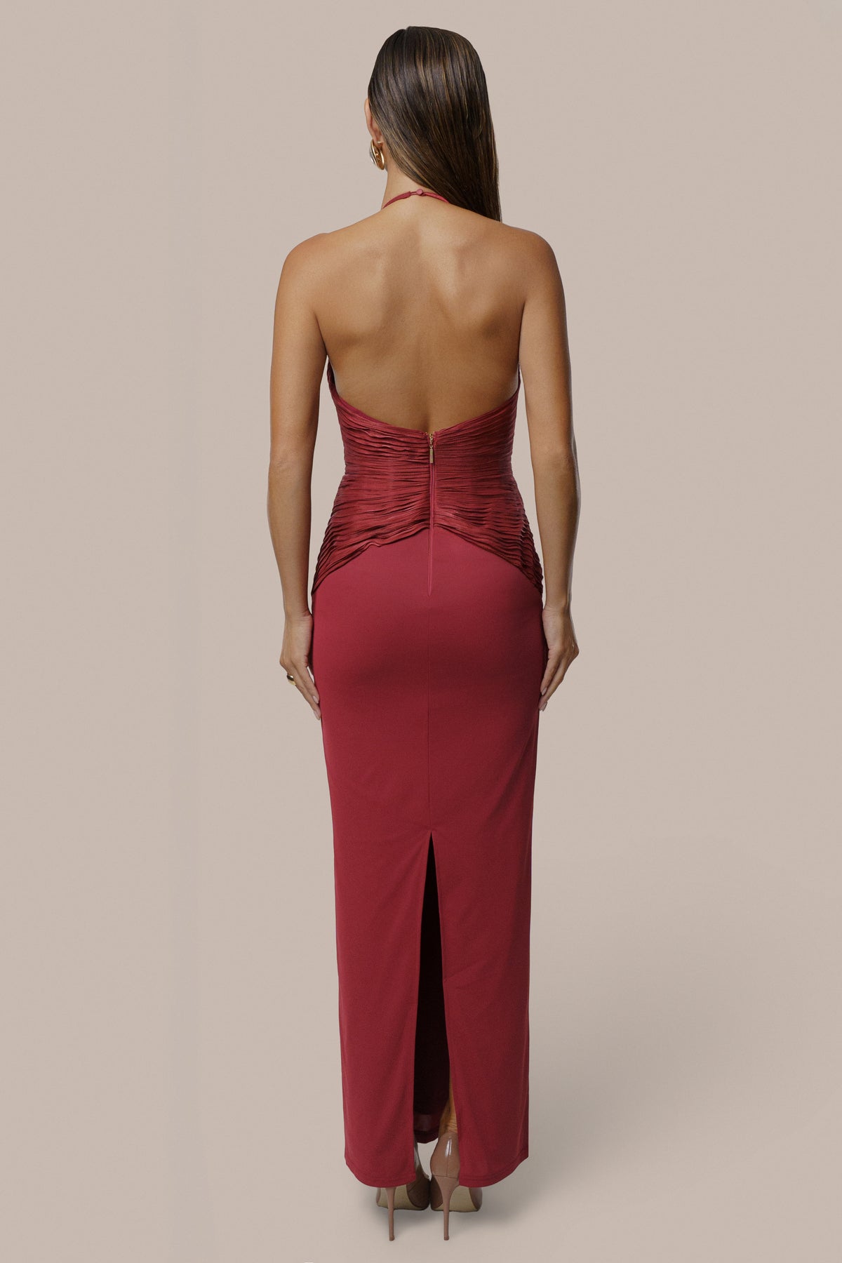 Red Enchanted Nights Maxi Dress