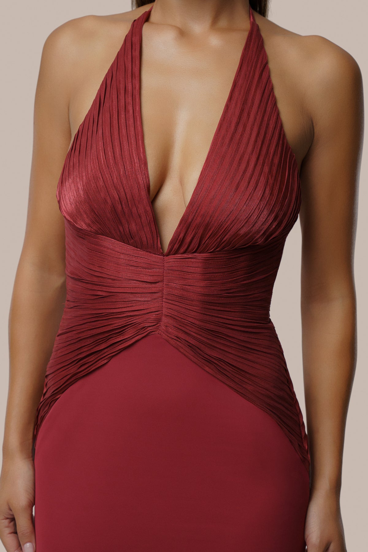 Red Enchanted Nights Maxi Dress