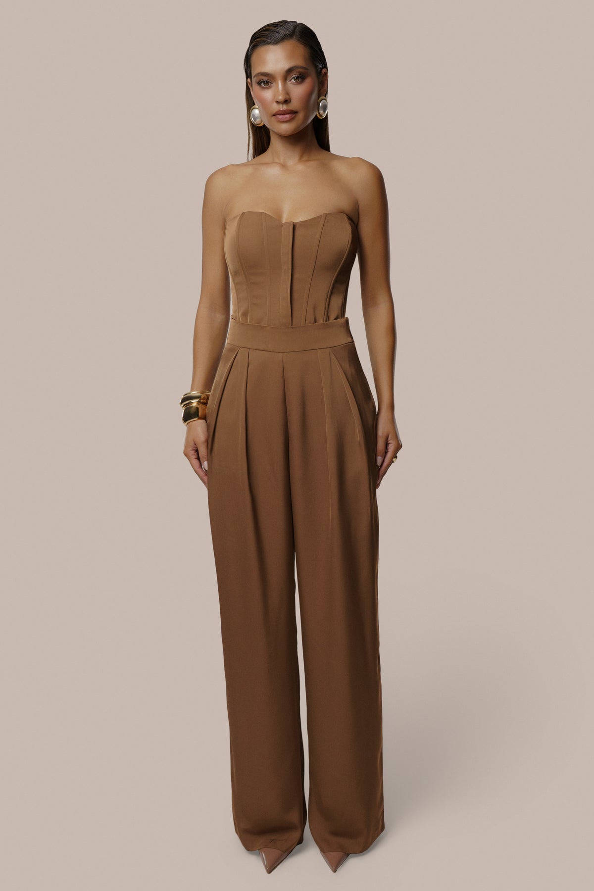 Brown Candice Trousers