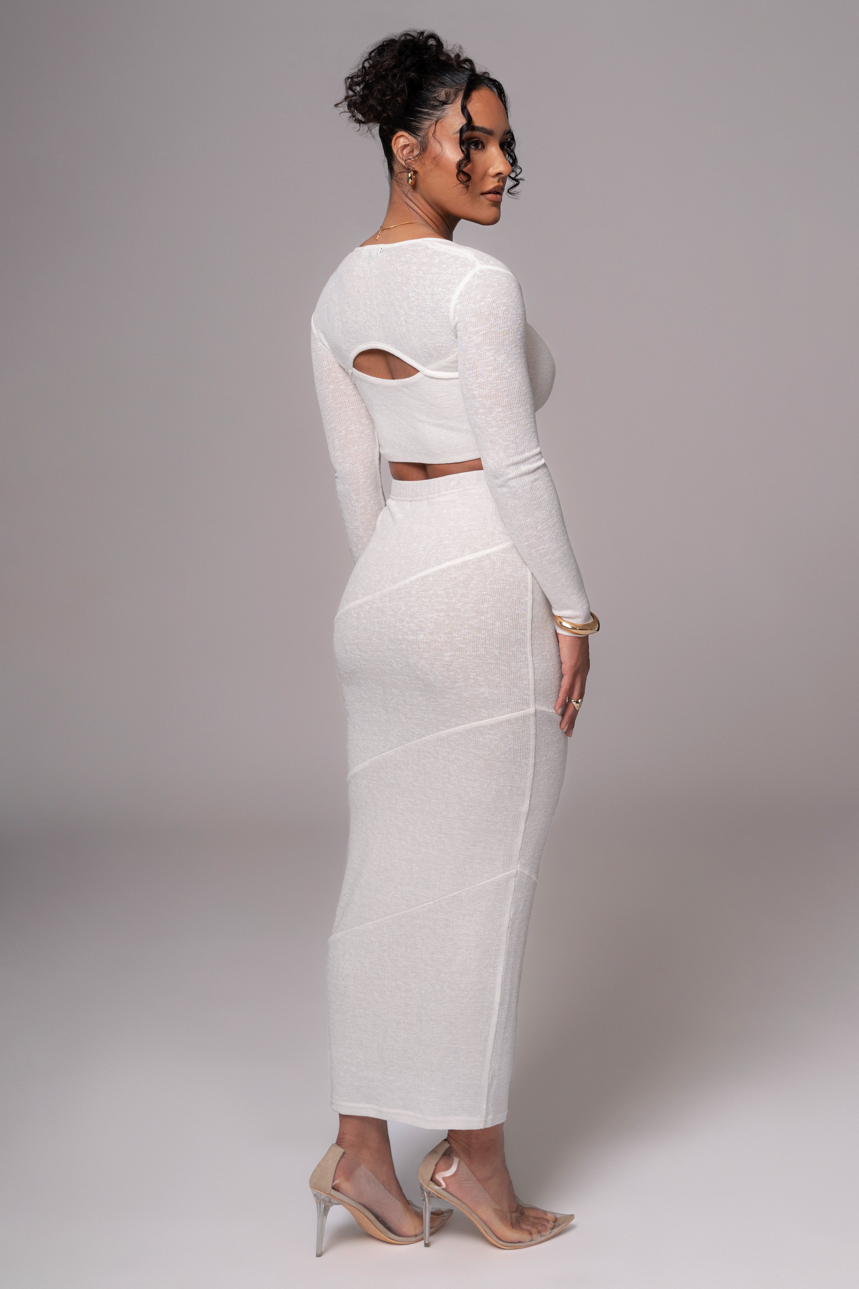 Ivory All About You Skirt Set - JLUXLABEL