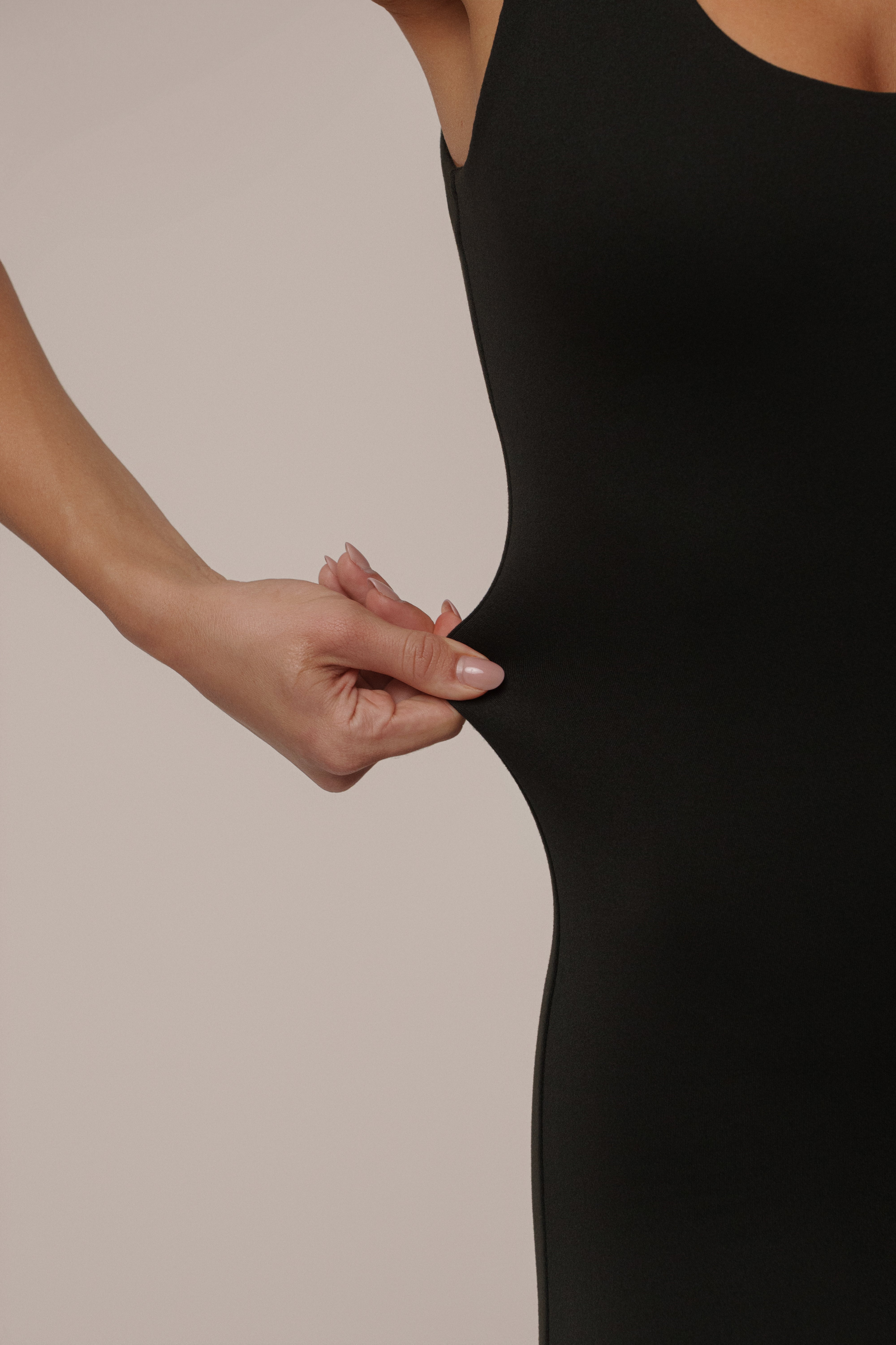 Black Alo Double Layer Jumpsuit - JLUXLABEL