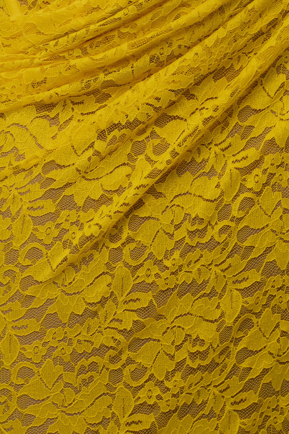 Yellow Main Event Lace Corset Dress - JLUXLABEL