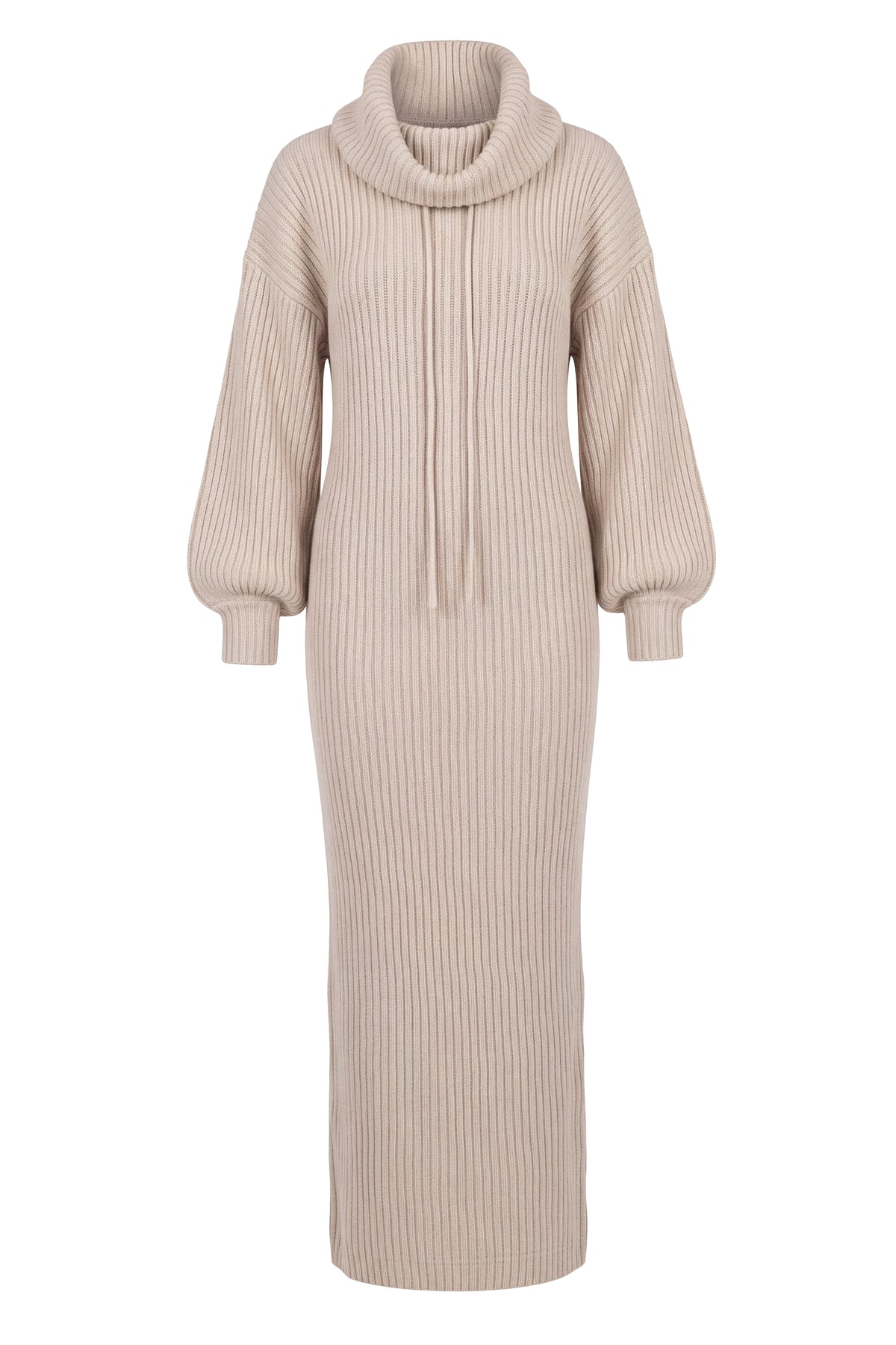 PRE-ORDER Milk Coffee Run Turtleneck Dress