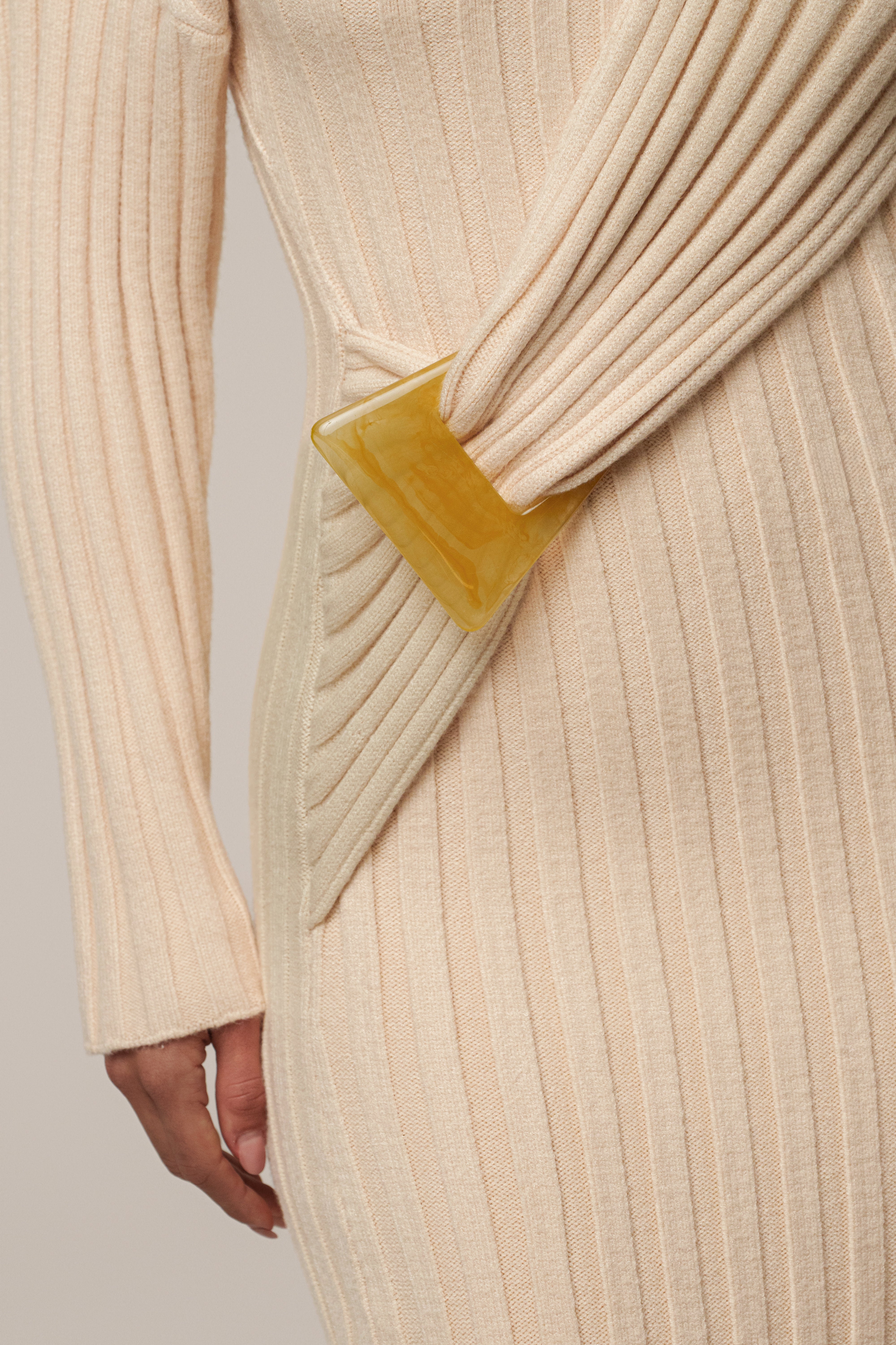 Ivory Auttomn Maxi Dress - JLUXLABEL