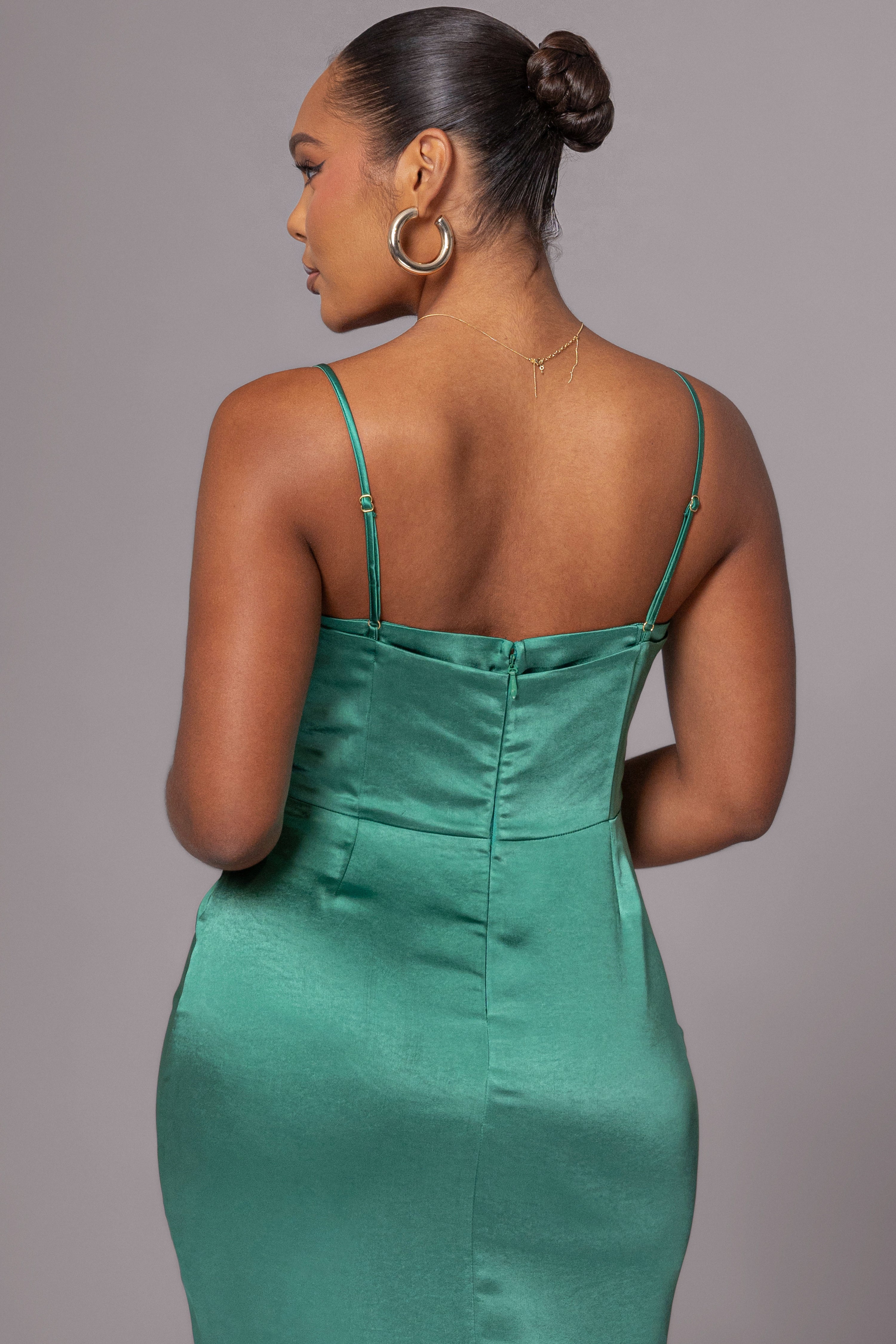 Green Moment In Time Maxi Dress - JLUXLABEL