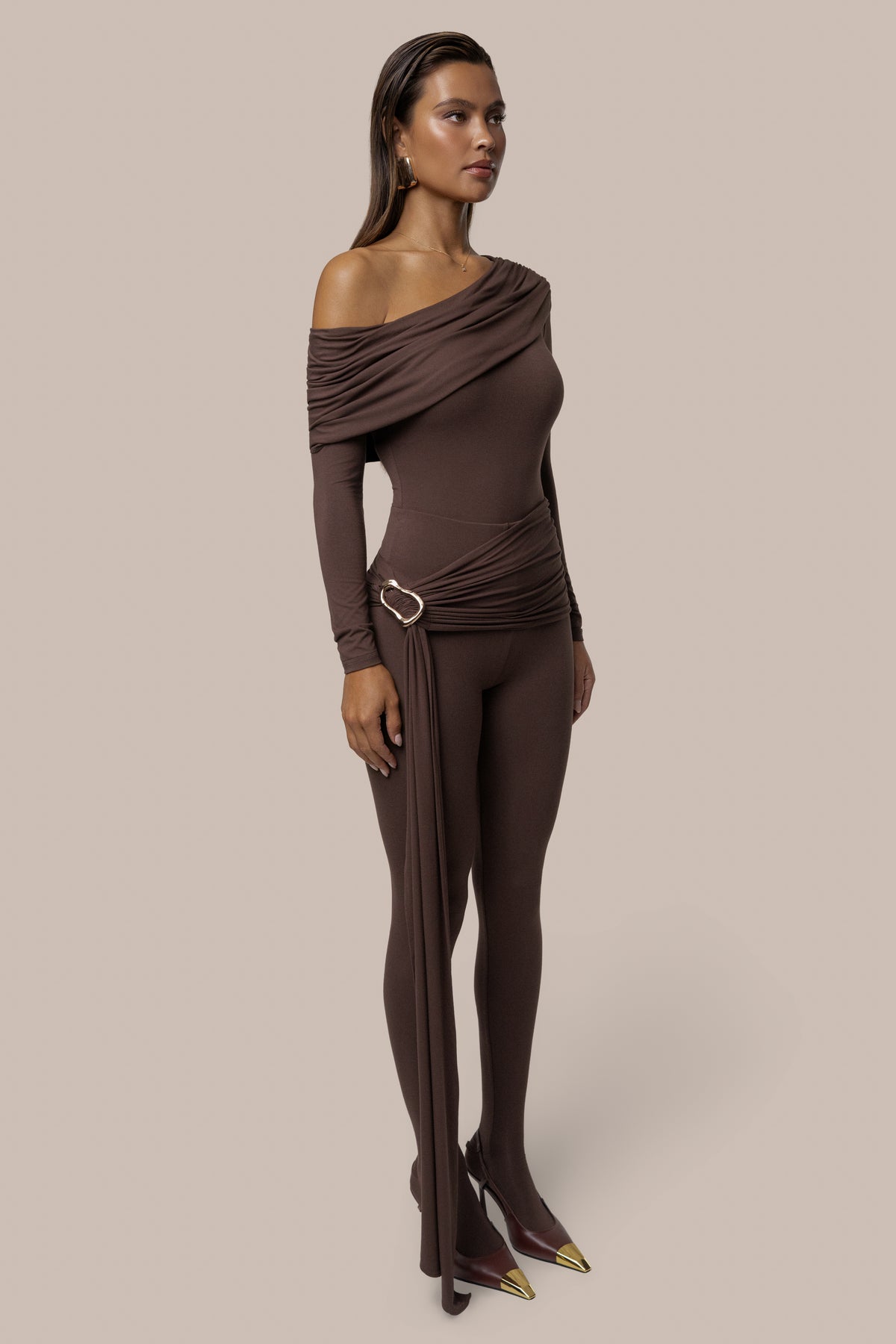 Chocolate Evening Plans Bodysuit - JLUXLABEL
