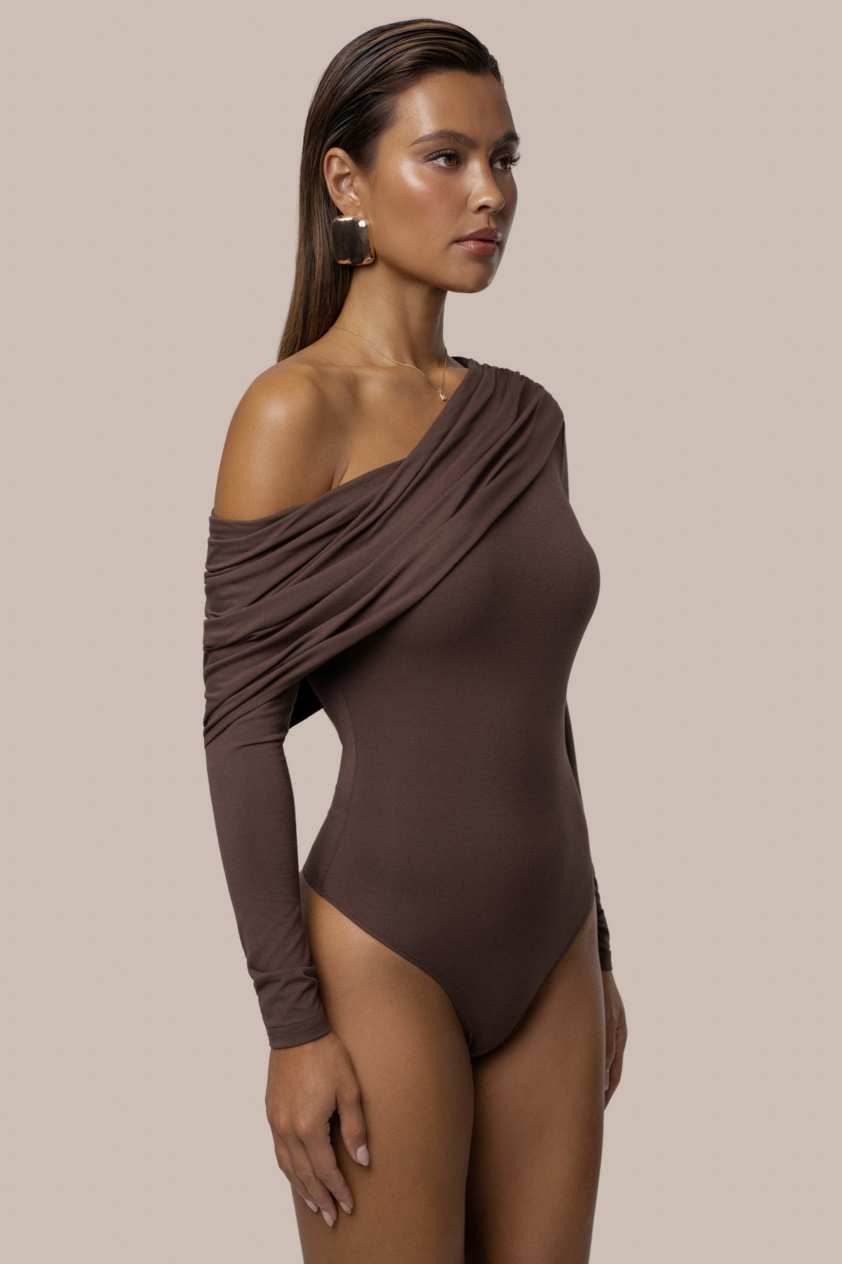 Chocolate Evening Plans Bodysuit - JLUXLABEL