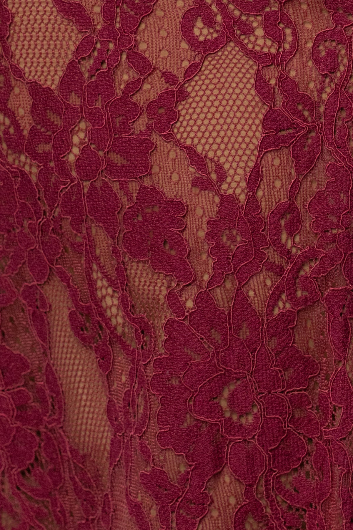 Burgundy Forever Crush Lace Pant - JLUXLABEL