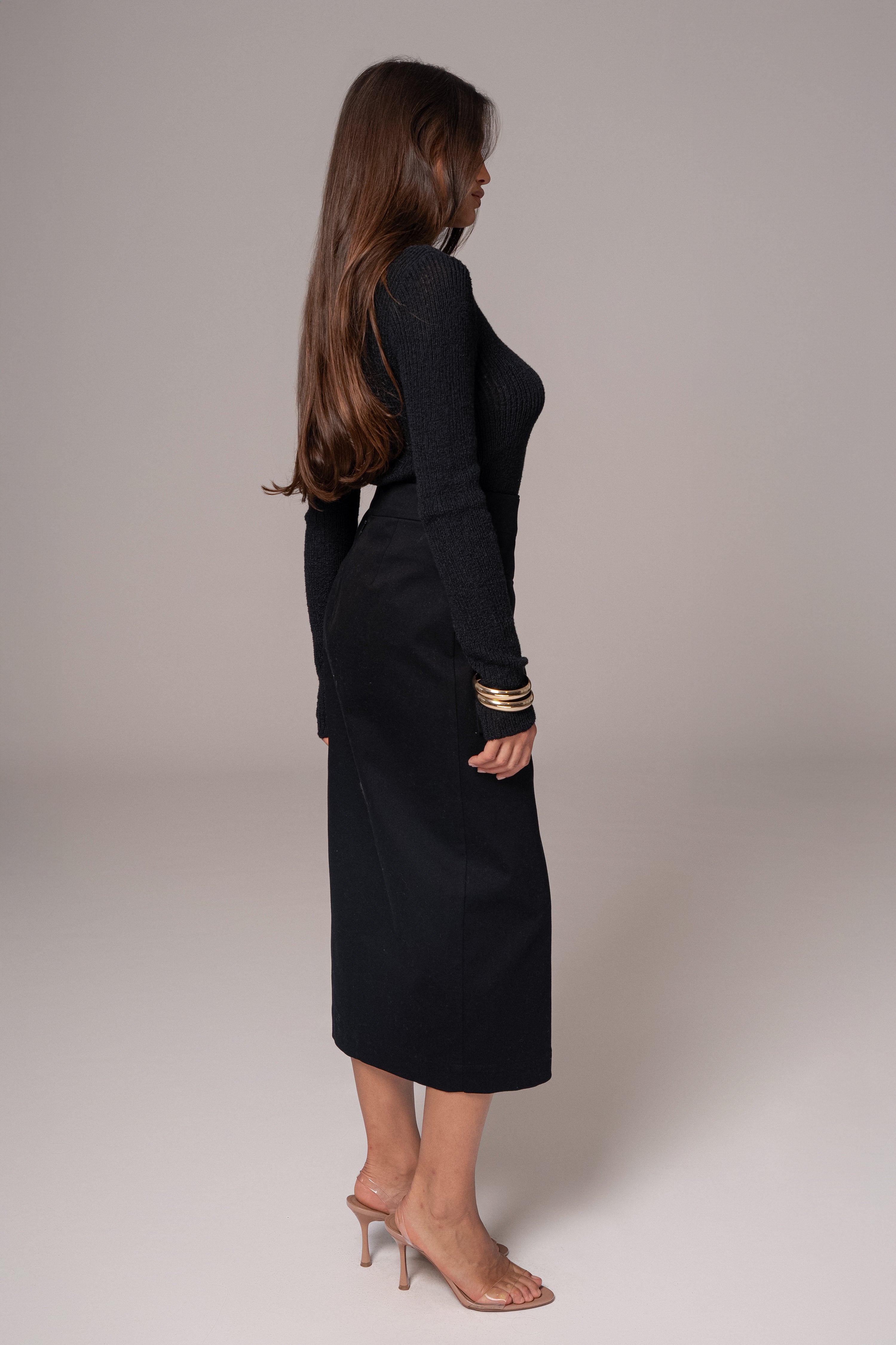 Black City Life Cargo Skirt - JLUXLABEL