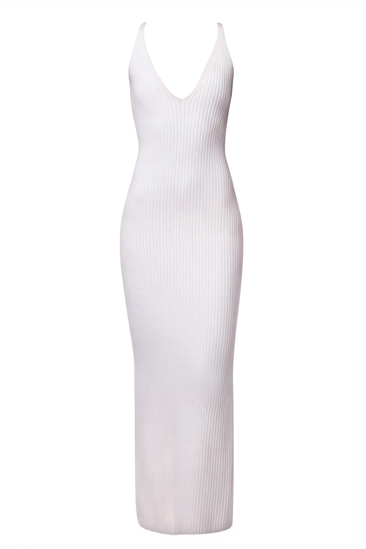 Ivory Weekend Away Knit Maxi Dress