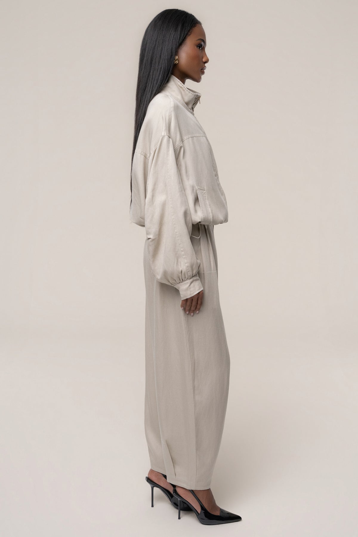 Stone Weekend Funnel Neck Jacket - JLUXLABEL