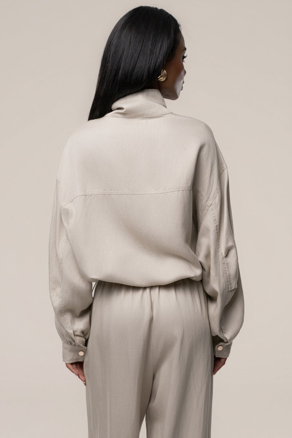 Stone Weekend Funnel Neck Jacket - JLUXLABEL