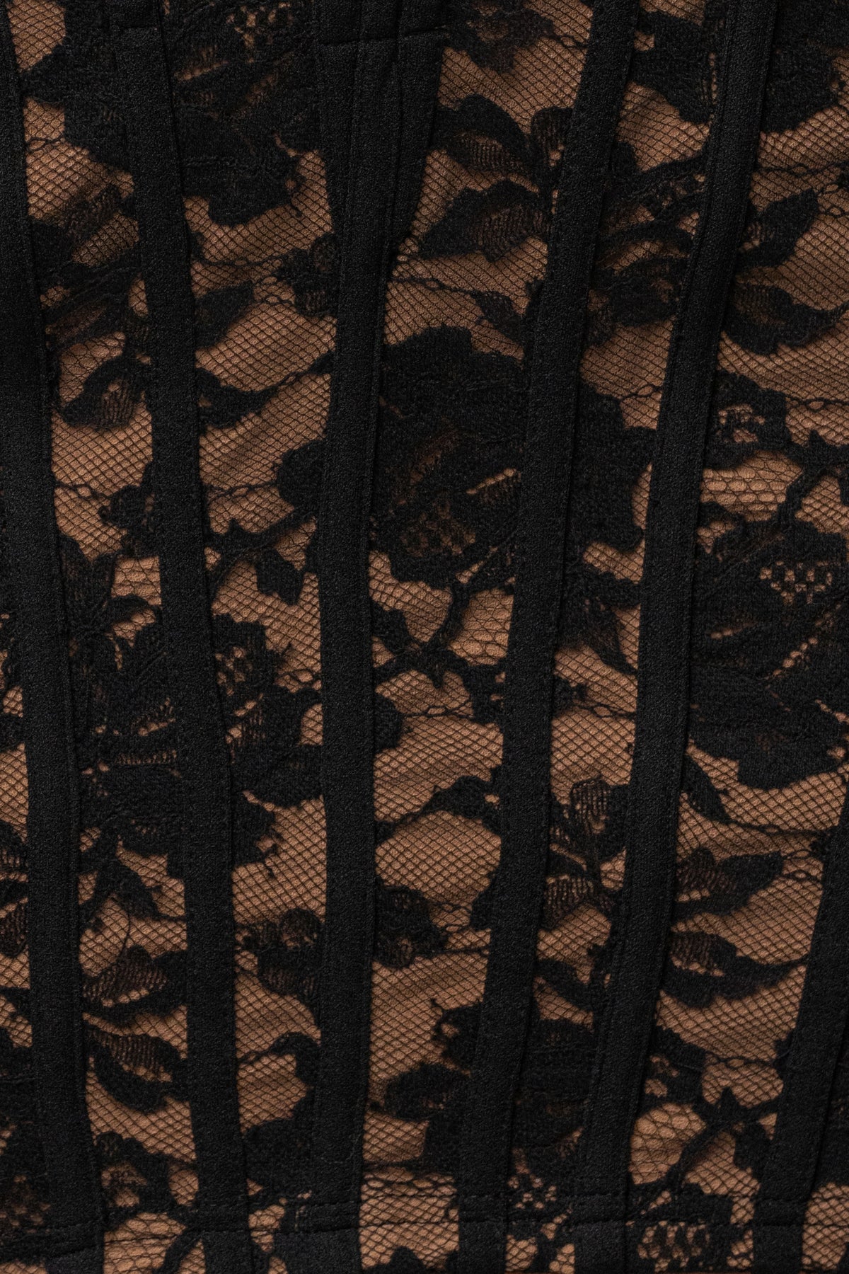 Black Promise Lace Corset Dress